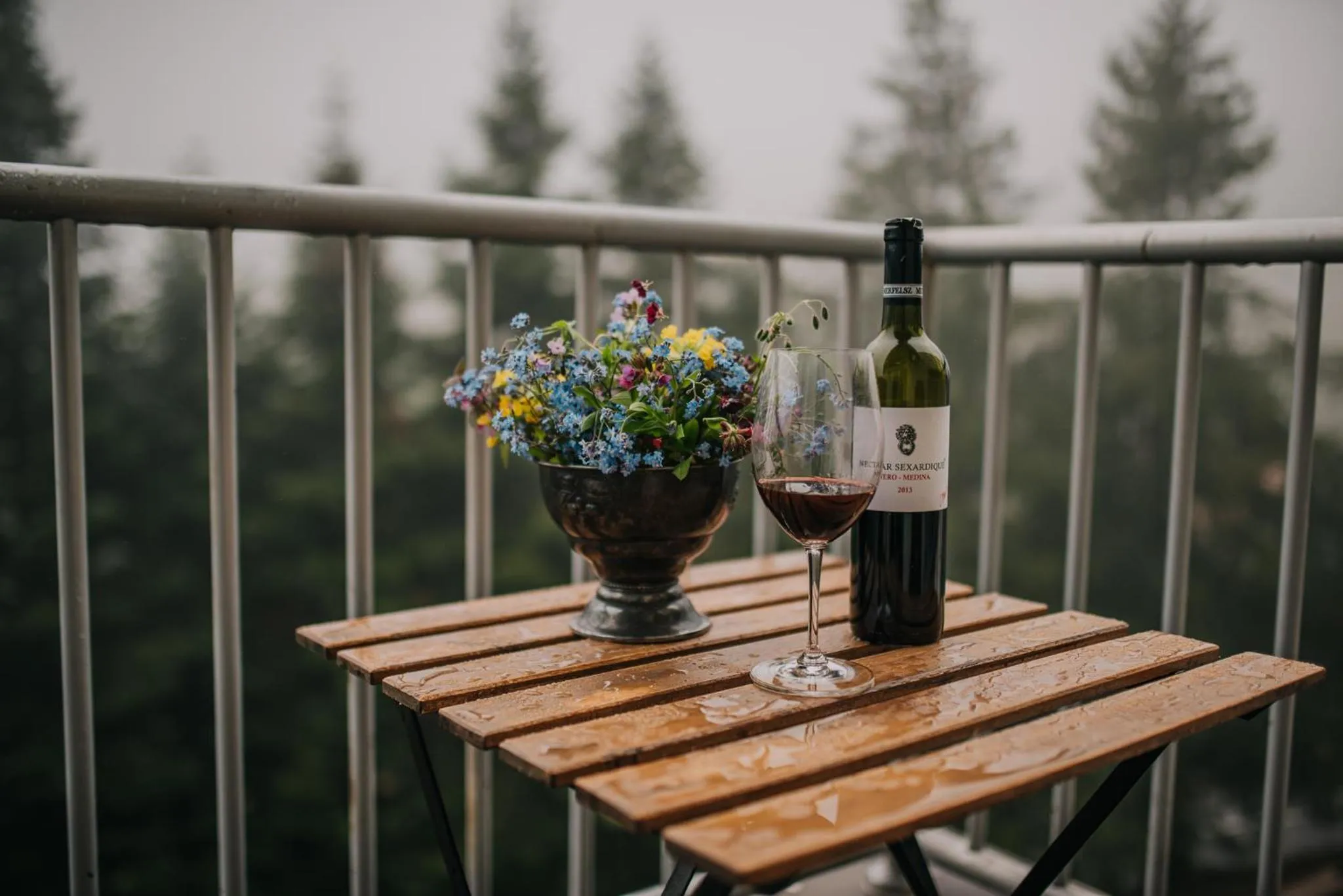 Balcony/Terrace in Balvanyos Resort - Peakture Hotel & Grand Hotel Balvanyos