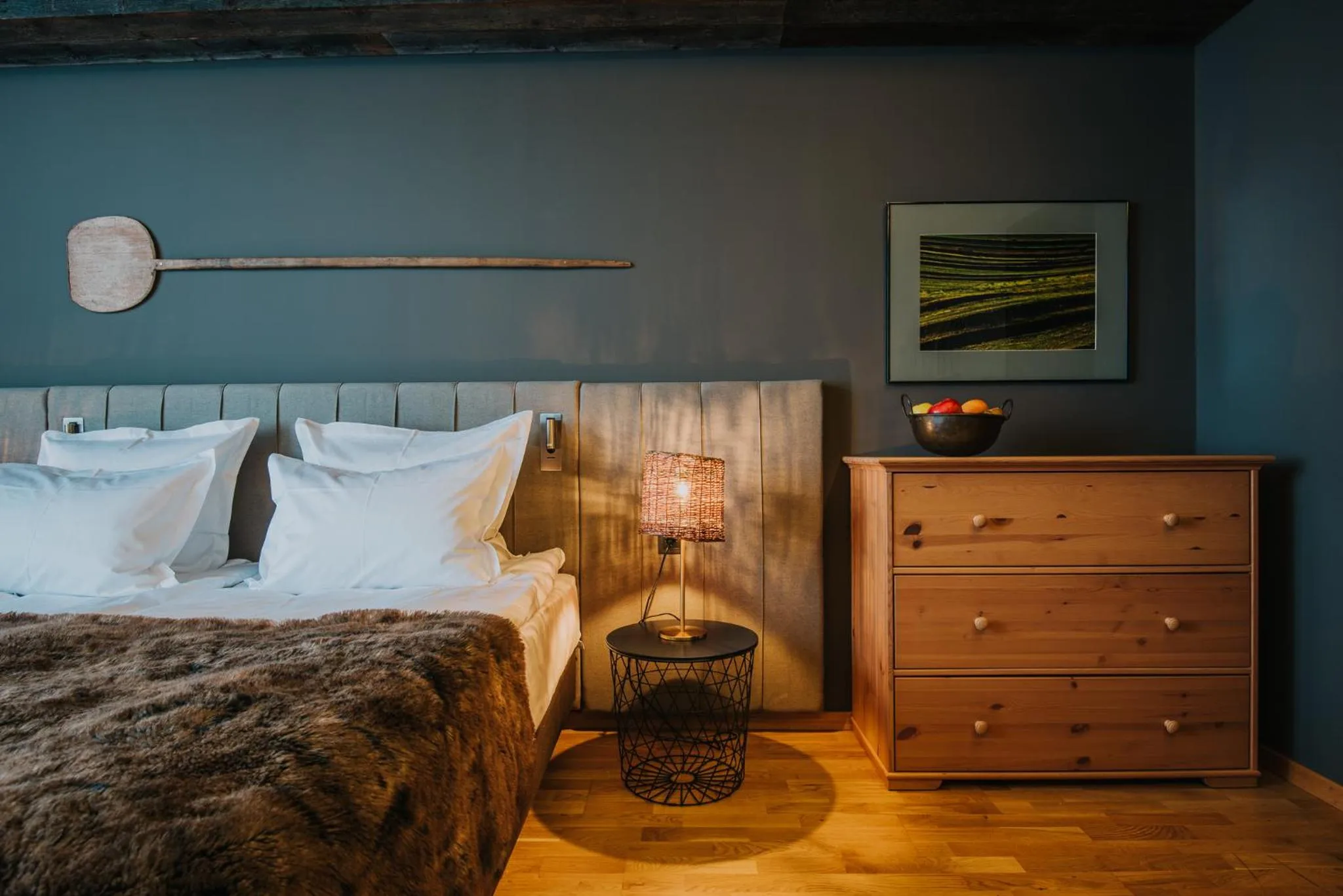 Decorative detail, Bed in Balvanyos Resort - Peakture Hotel & Grand Hotel Balvanyos