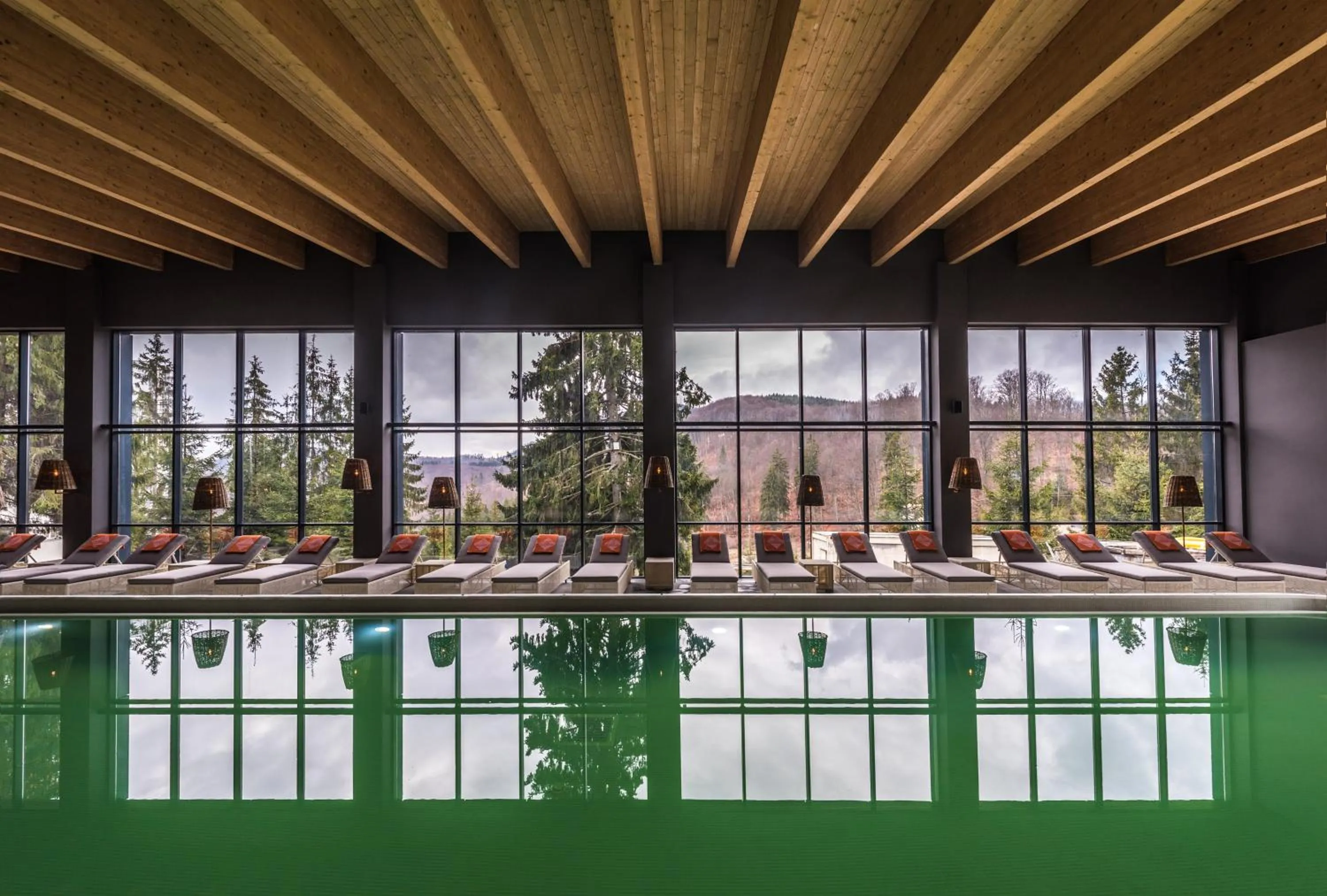 Swimming pool in Balvanyos Resort - Peakture Hotel & Grand Hotel Balvanyos