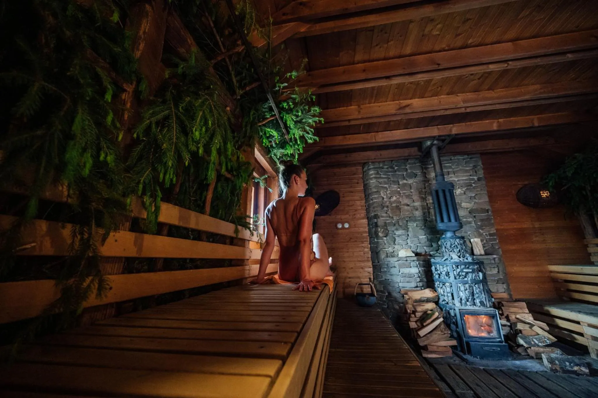 Sauna in Balvanyos Resort - Peakture Hotel & Grand Hotel Balvanyos