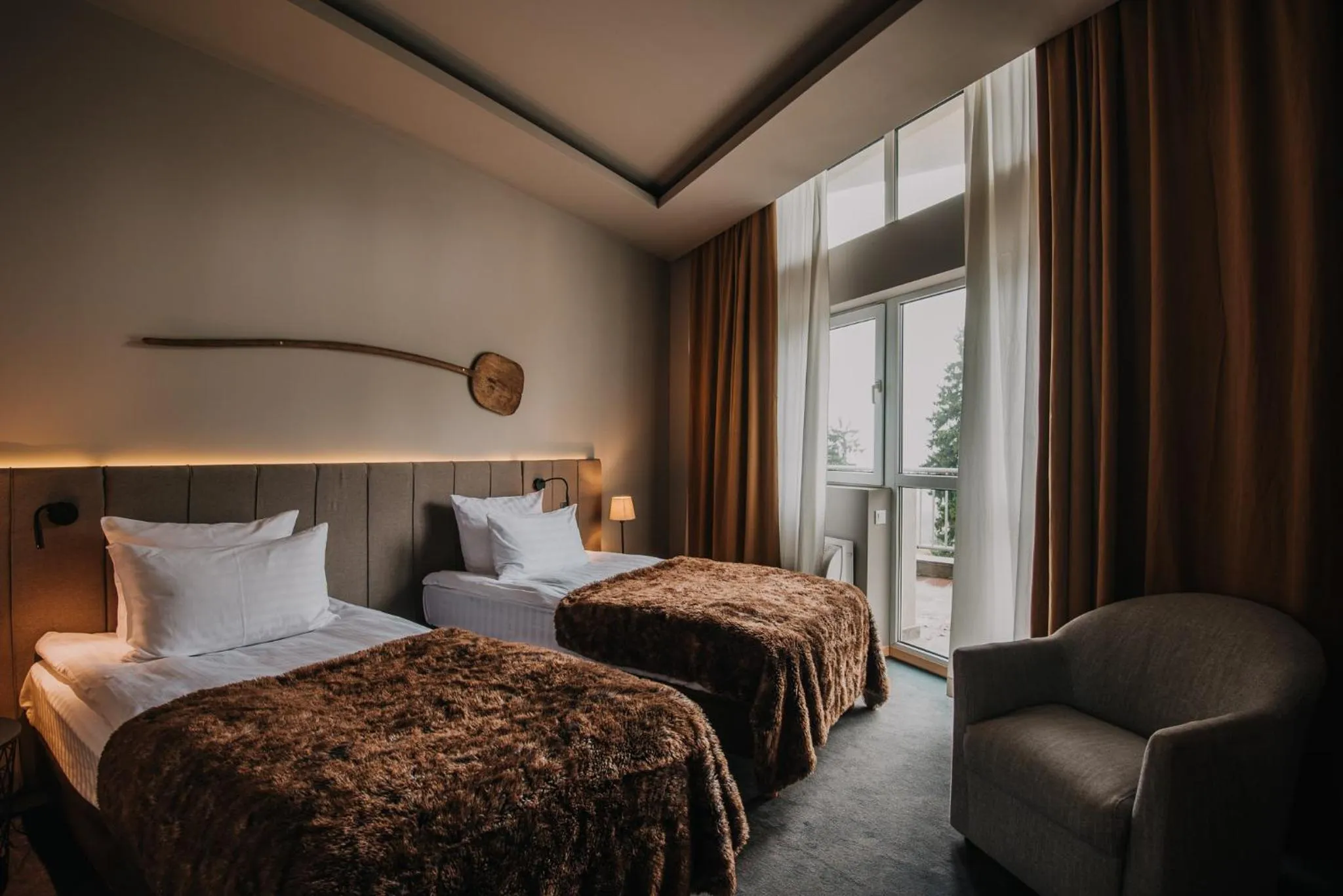 Bedroom, Bed in Balvanyos Resort - Peakture Hotel & Grand Hotel Balvanyos