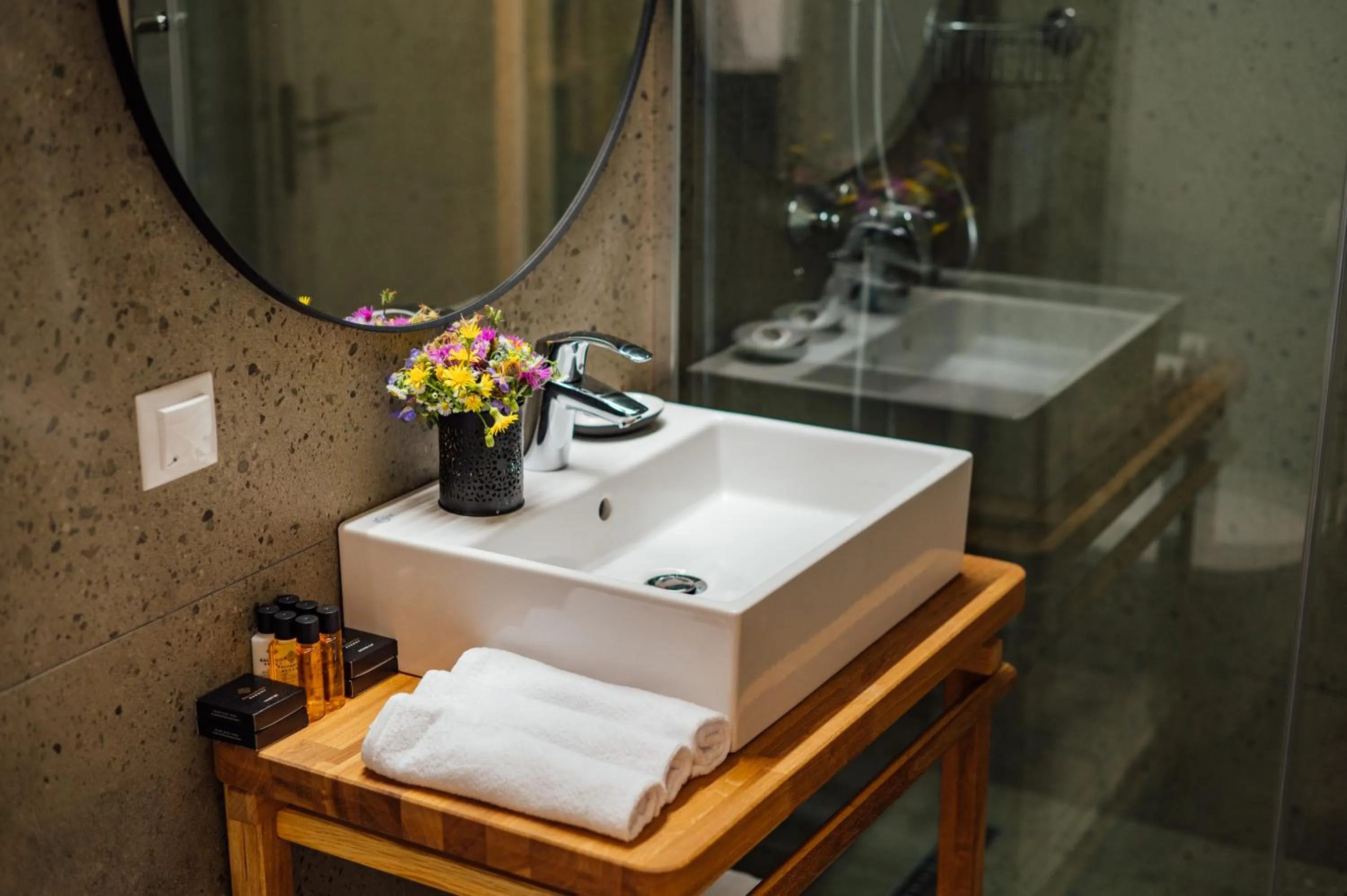 Bathroom in Balvanyos Resort - Peakture Hotel & Grand Hotel Balvanyos