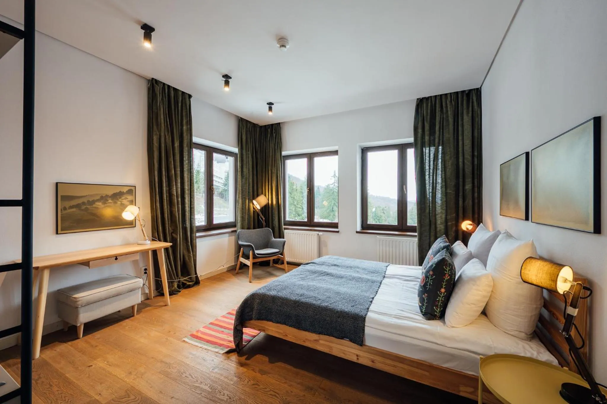 Bedroom, Bed in Balvanyos Resort - Peakture Hotel & Grand Hotel Balvanyos