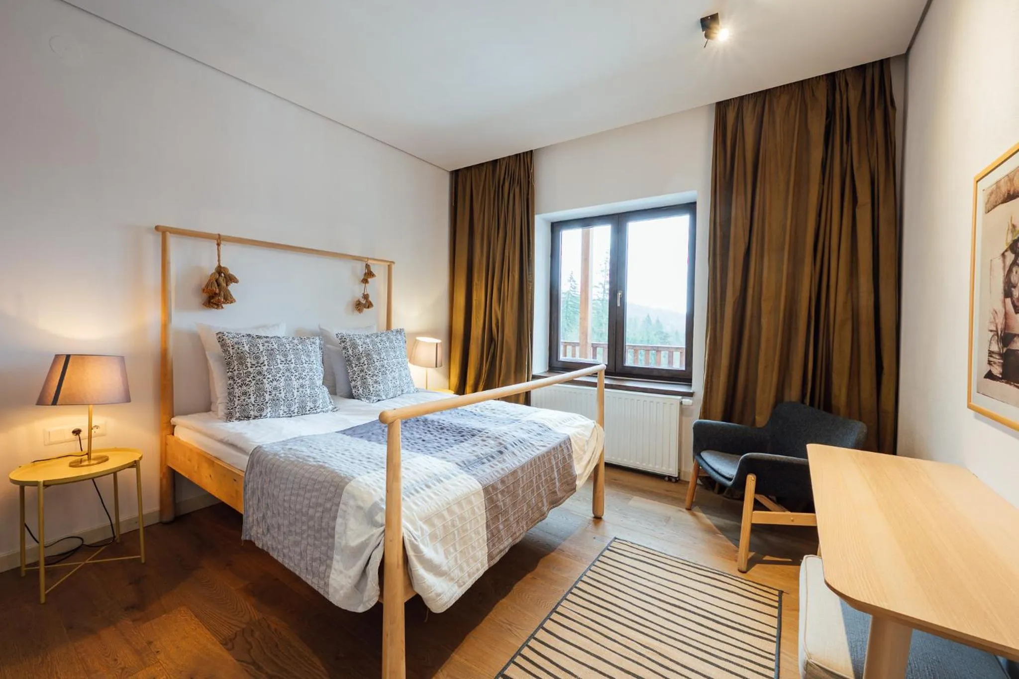 Bedroom, Bed in Balvanyos Resort - Peakture Hotel & Grand Hotel Balvanyos