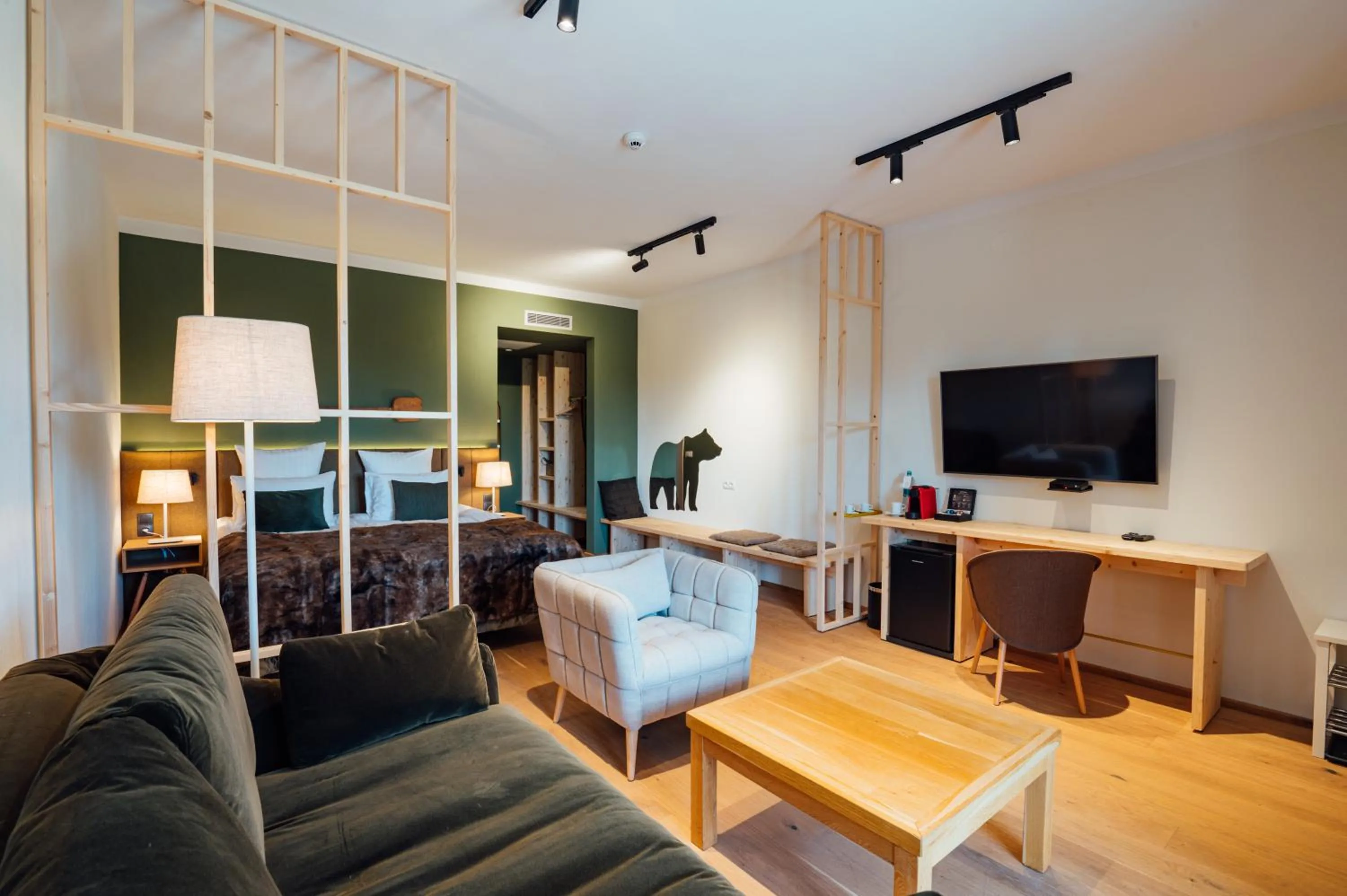 Living room in Balvanyos Resort - Peakture Hotel & Grand Hotel Balvanyos