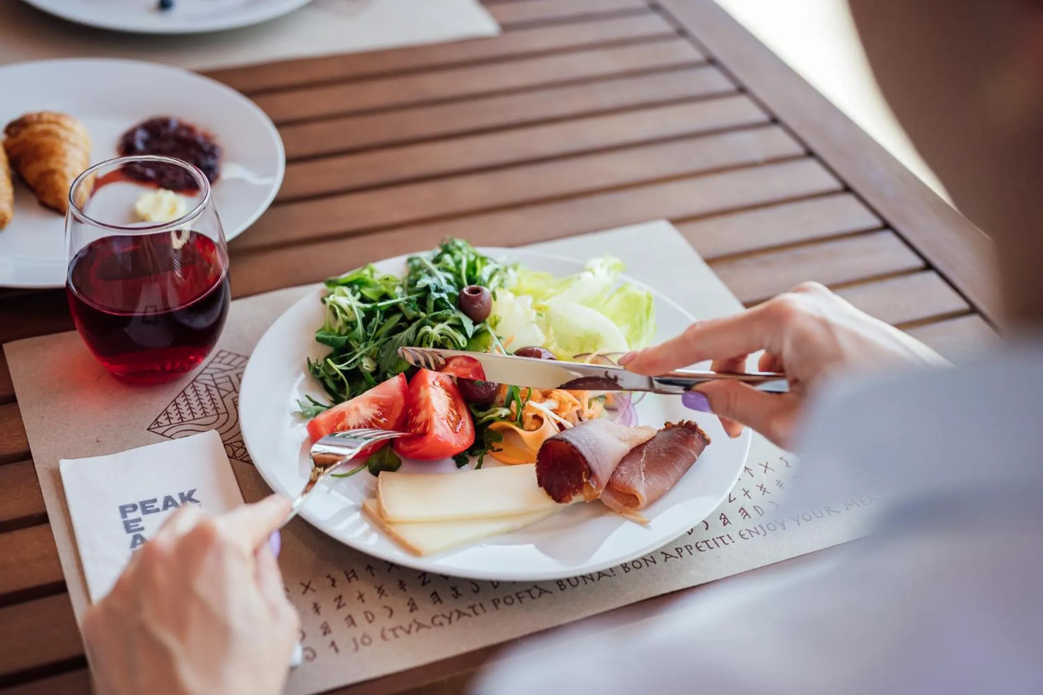 Breakfast in Balvanyos Resort - Peakture Hotel & Grand Hotel Balvanyos