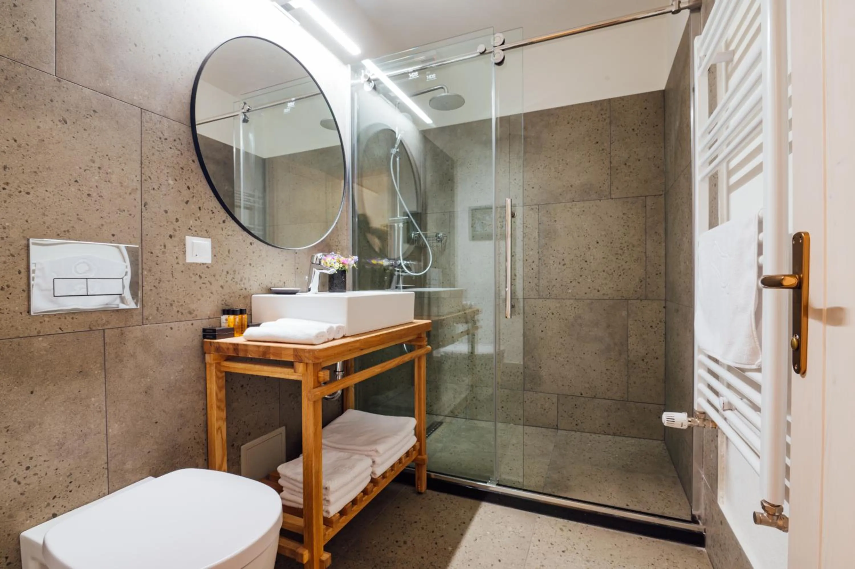 Bathroom in Balvanyos Resort - Peakture Hotel & Grand Hotel Balvanyos