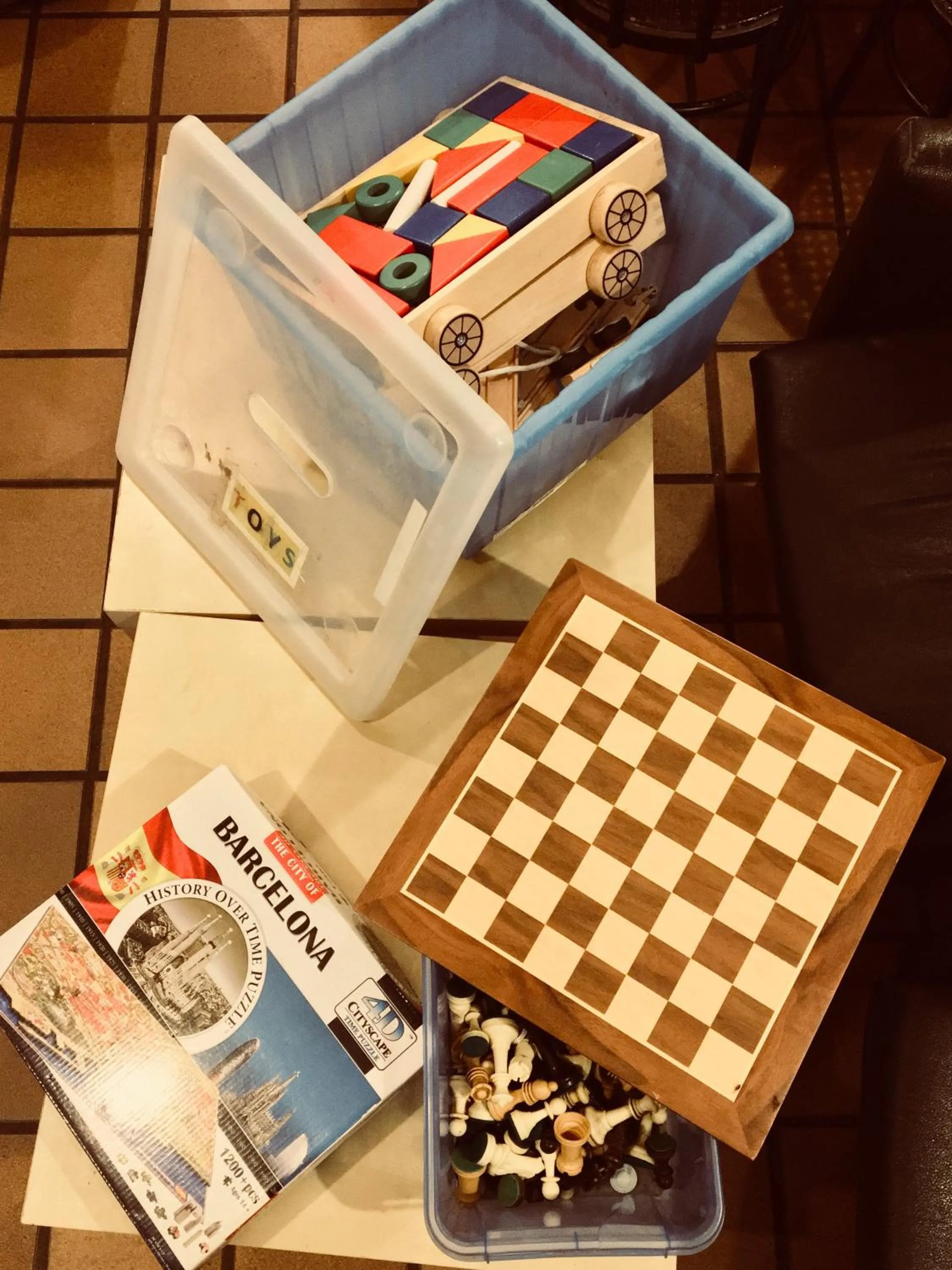 Game Room in Hostel New York