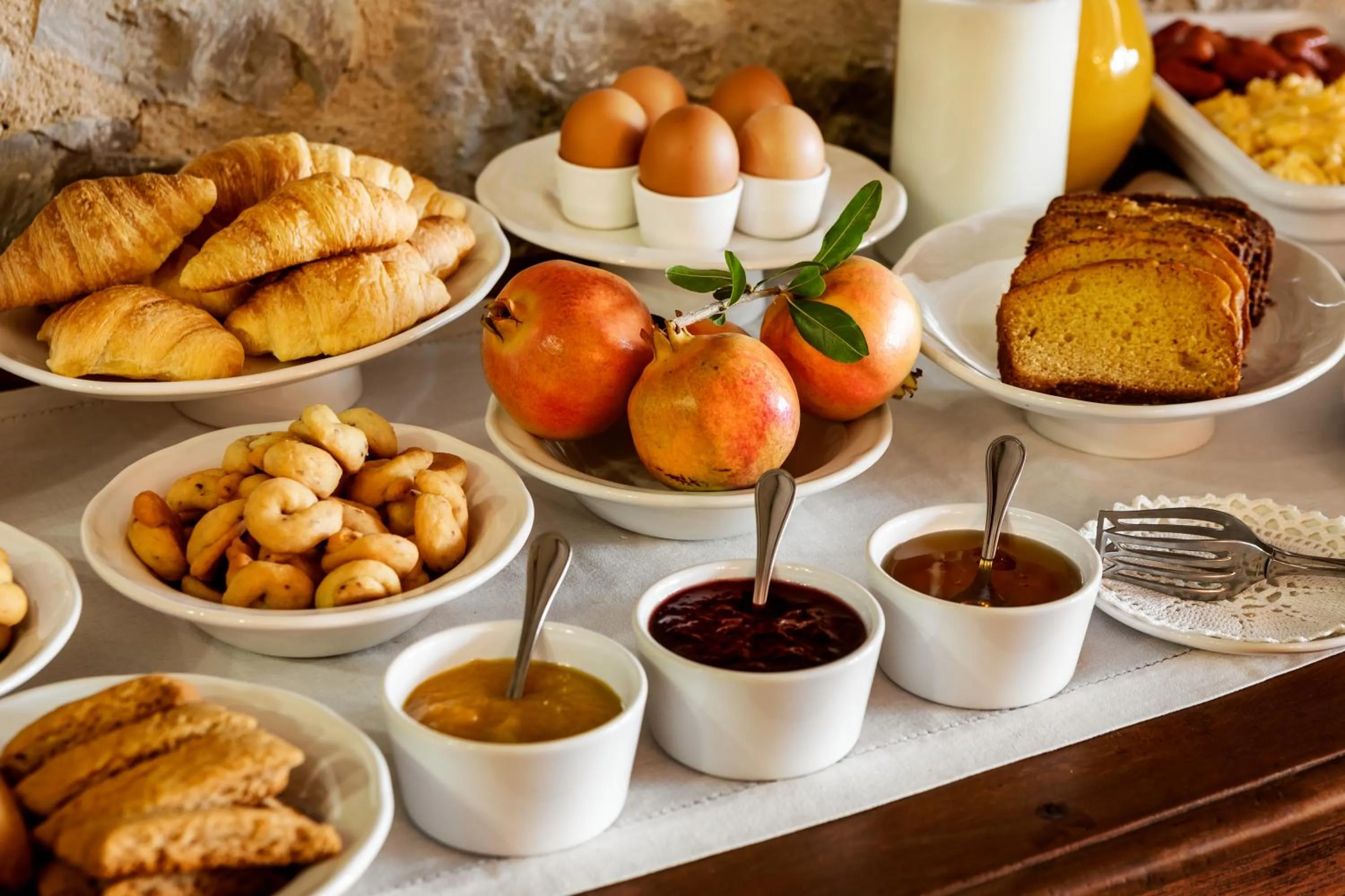 Breakfast in Archontiko Parnassus Dadi