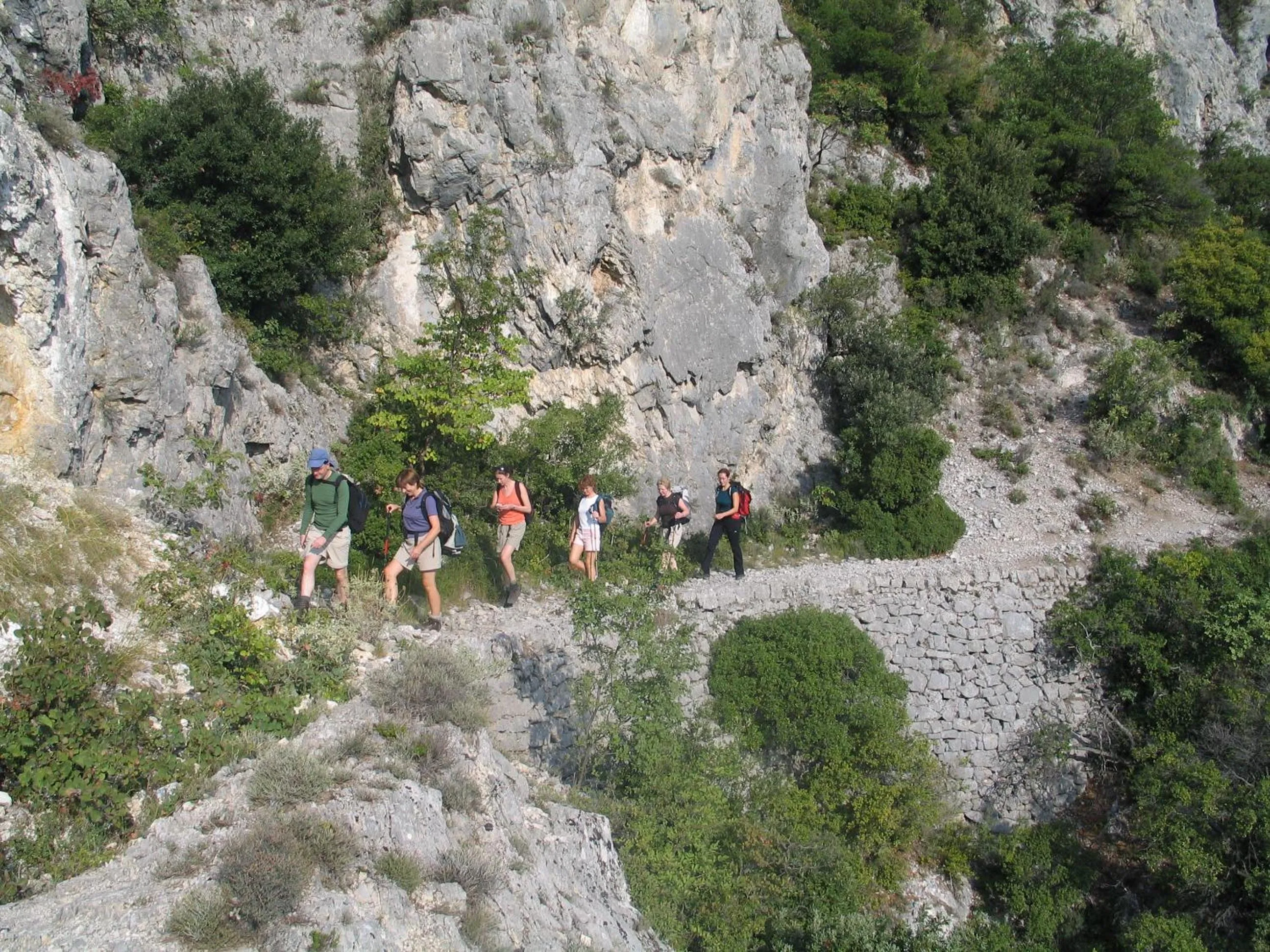 Hiking in Archontiko Parnassus Dadi