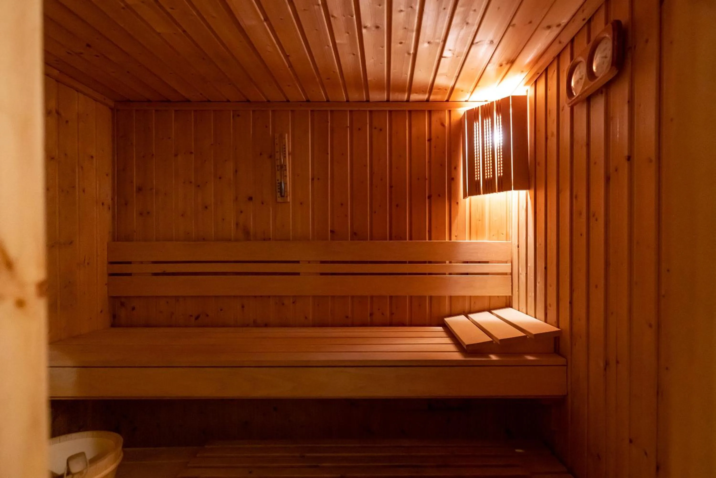 Sauna in Archontiko Parnassus Dadi