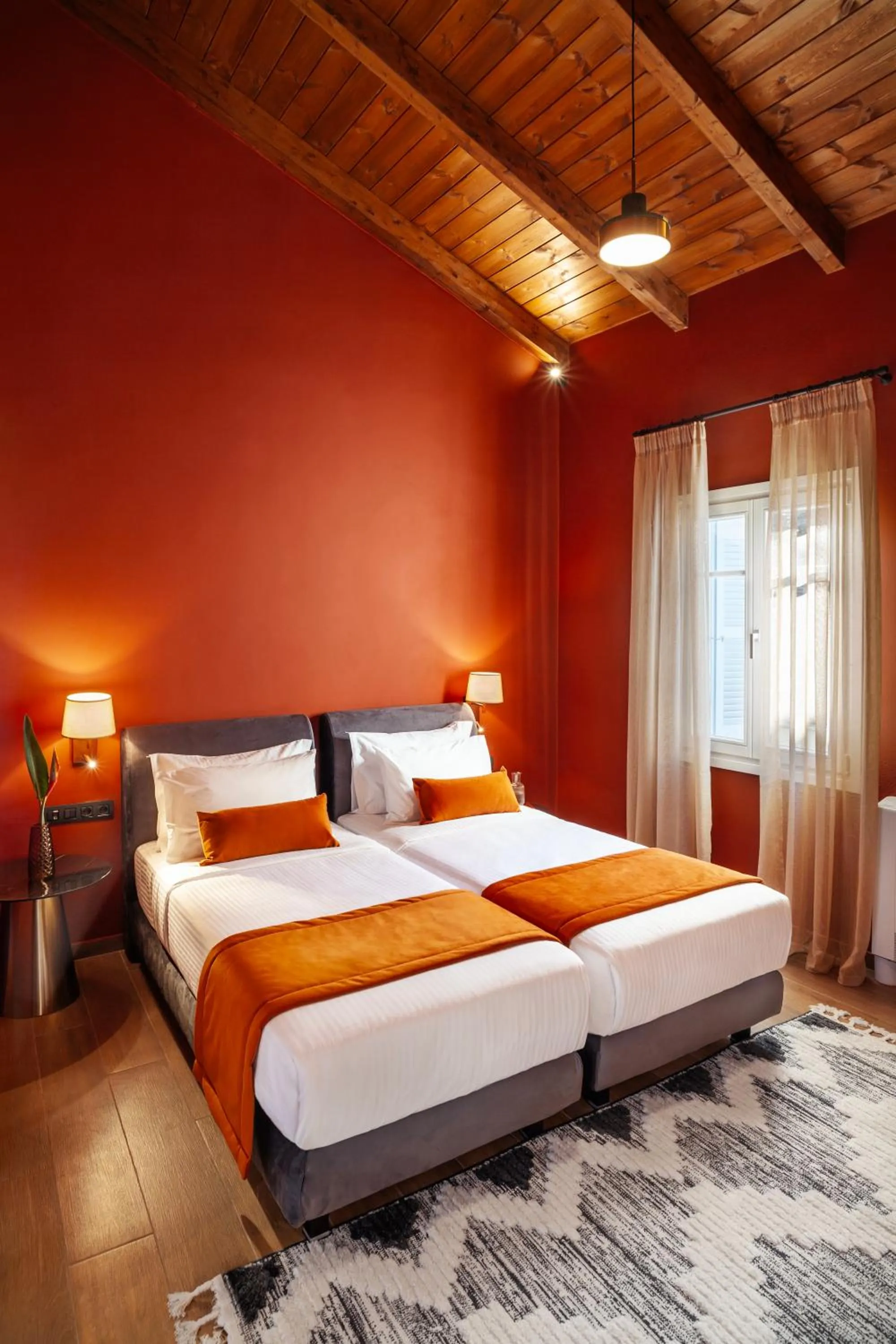 Bed in Archontiko Parnassus Dadi