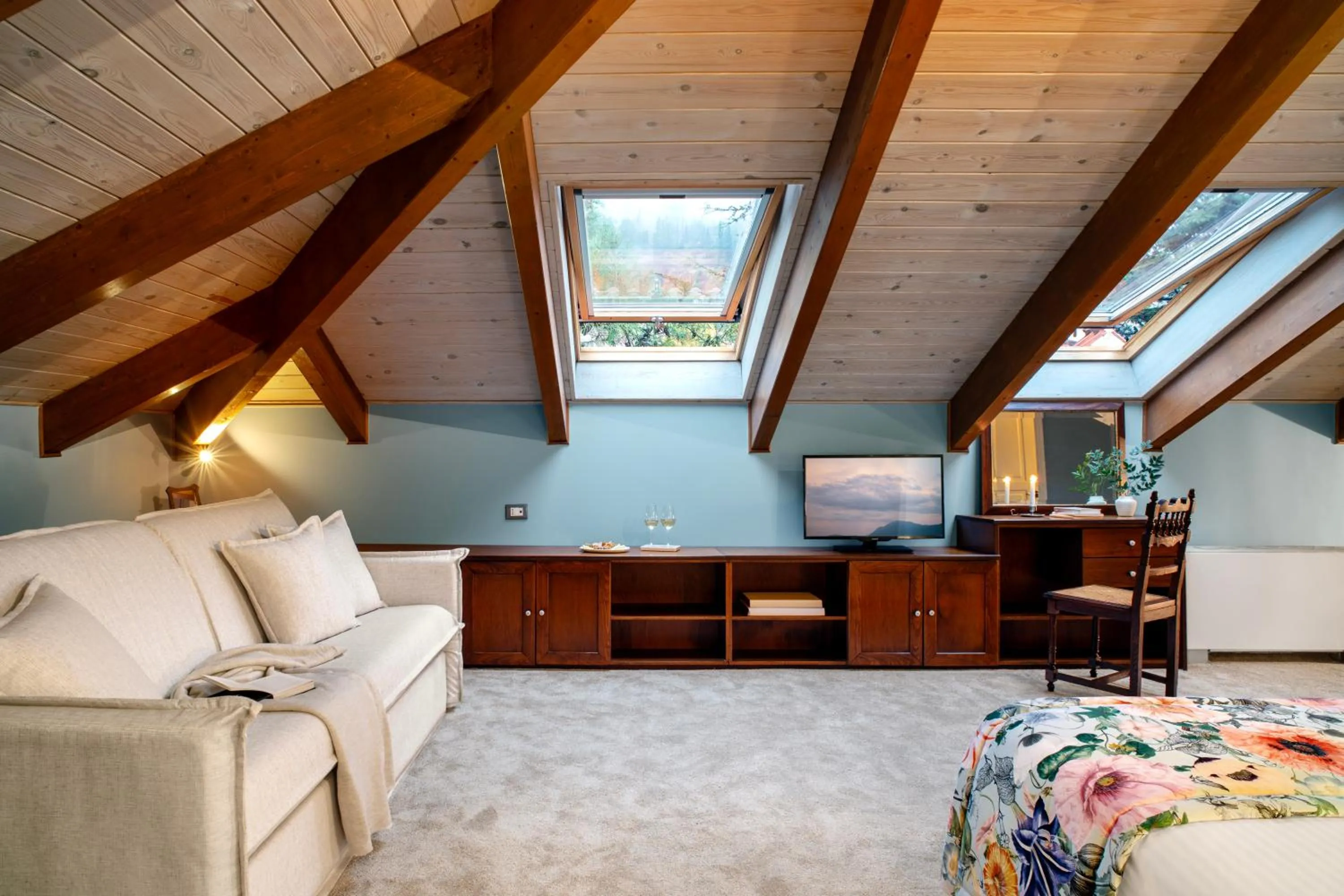 Bed in Archontiko Parnassus Dadi