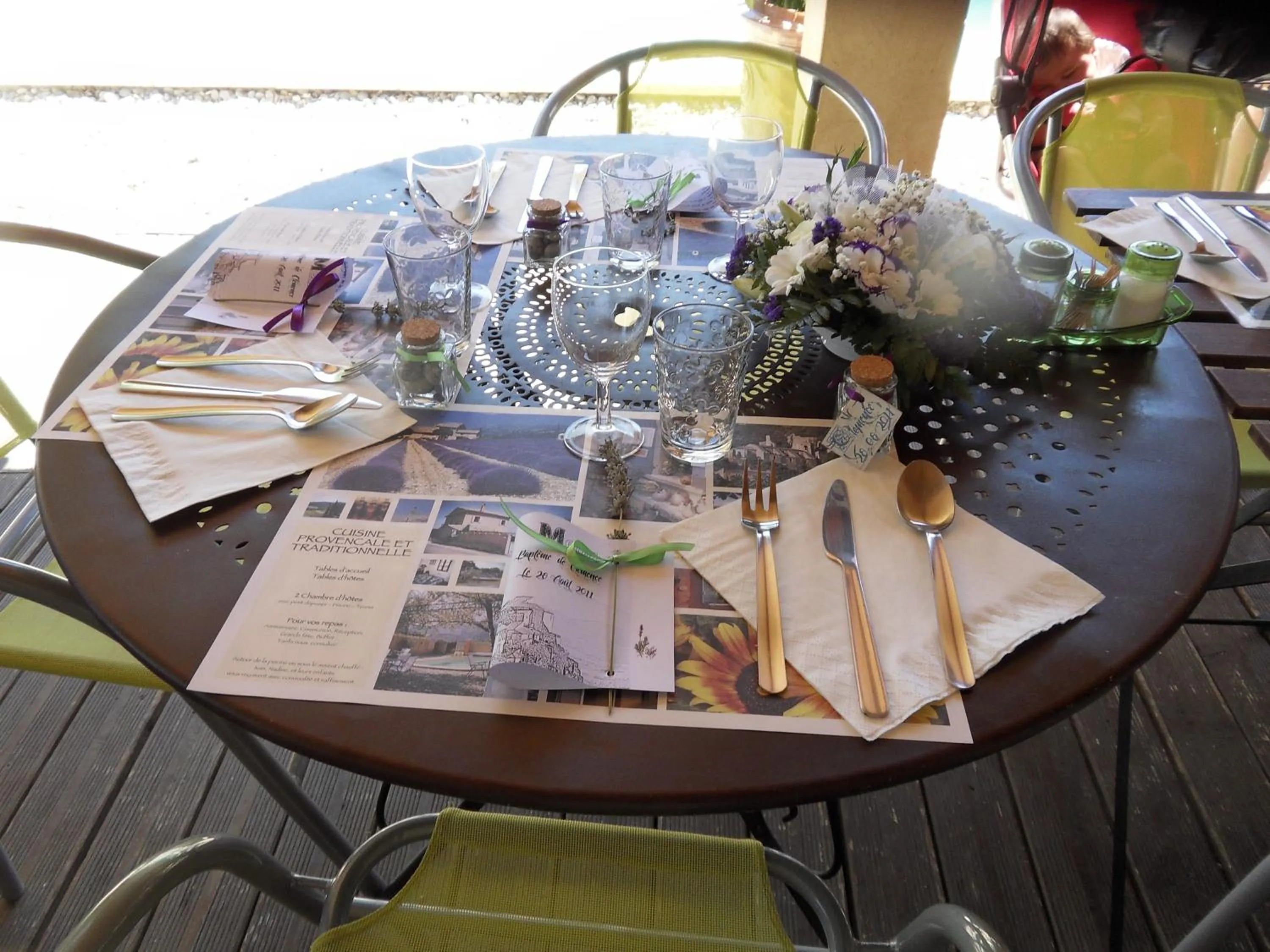 Restaurant/places to eat in Le Jardin d'Ivana