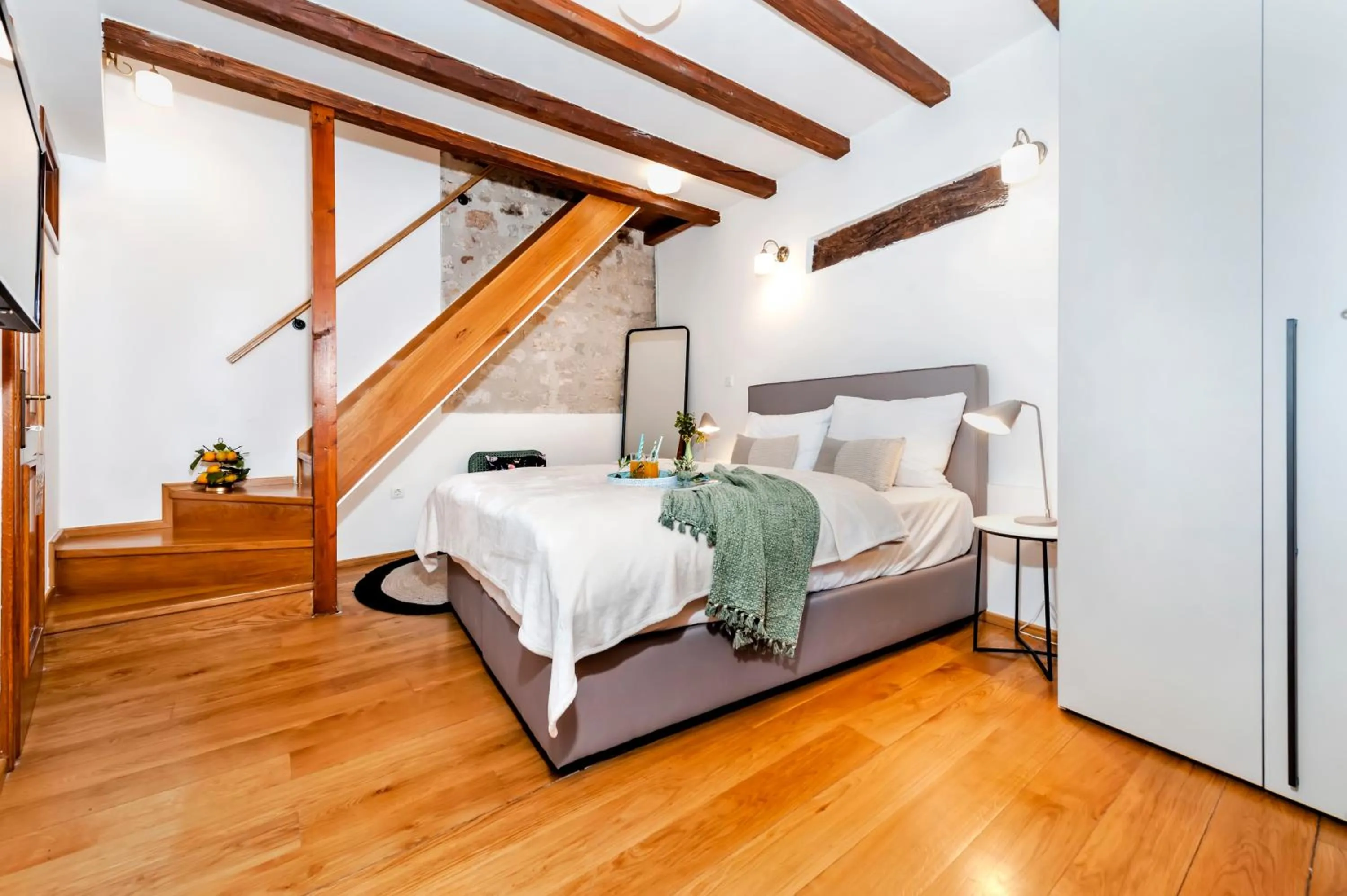 Bed in Noemi's rooms