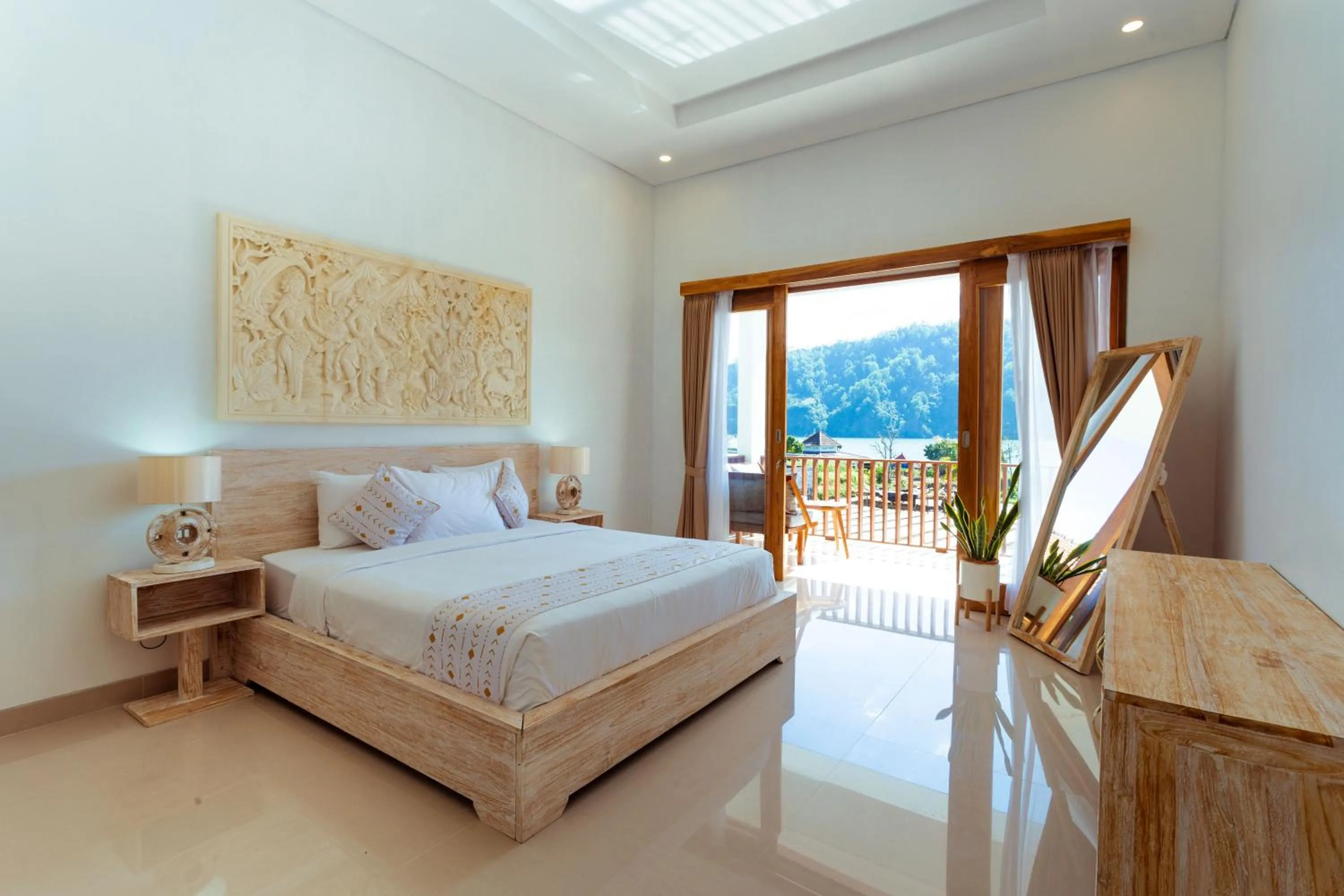 Bedroom, Bed in Villa Jempana Kintamani