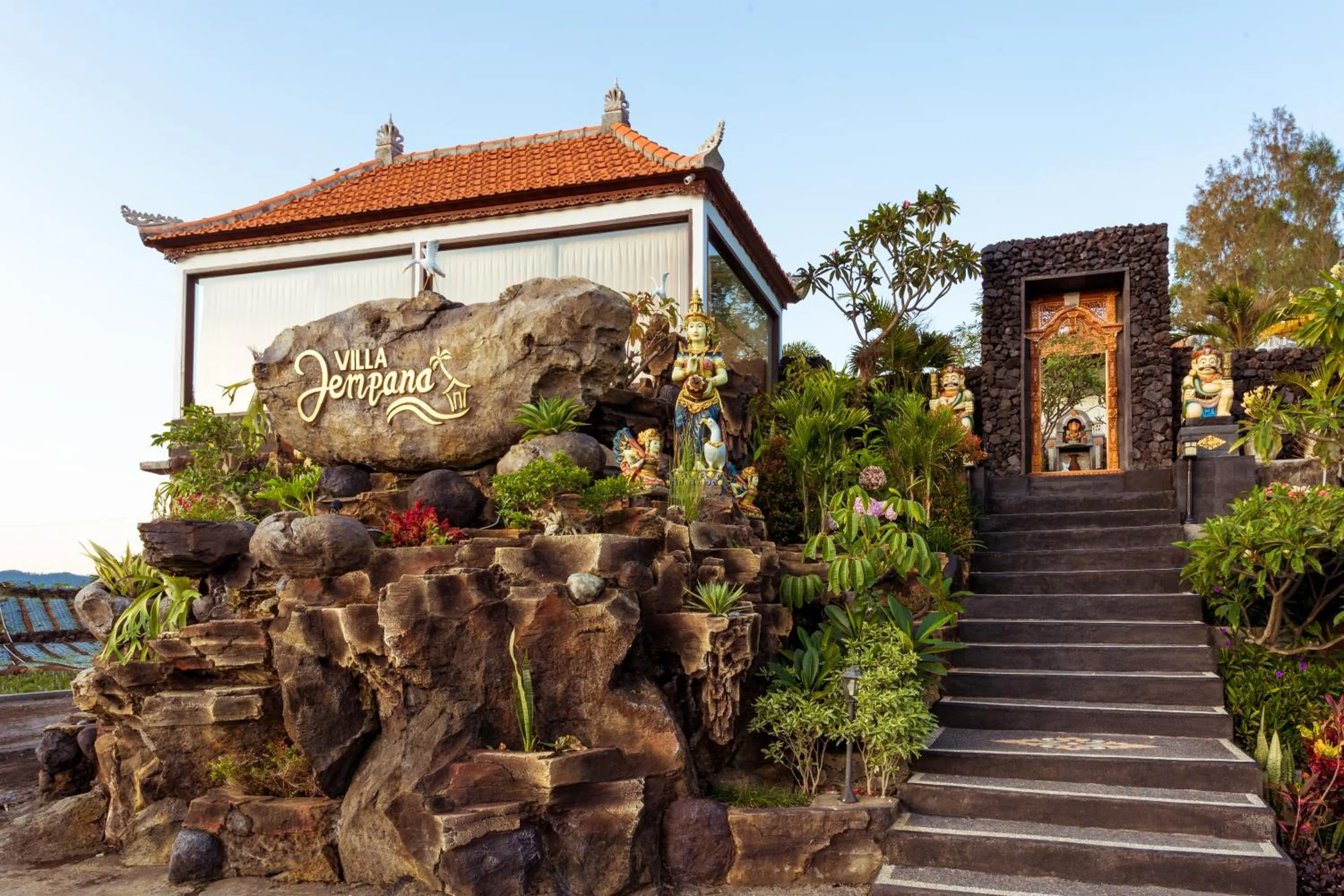 Facade/entrance in Villa Jempana Kintamani