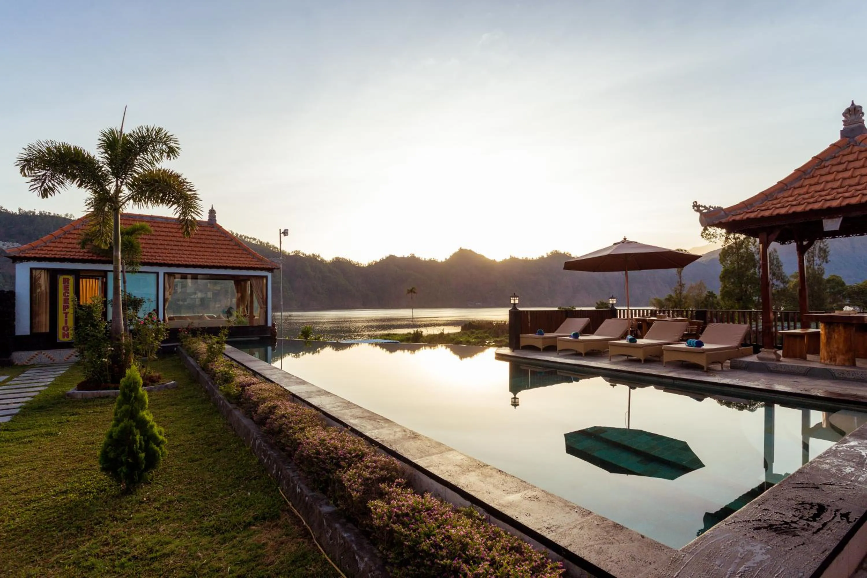 Swimming pool in Villa Jempana Kintamani