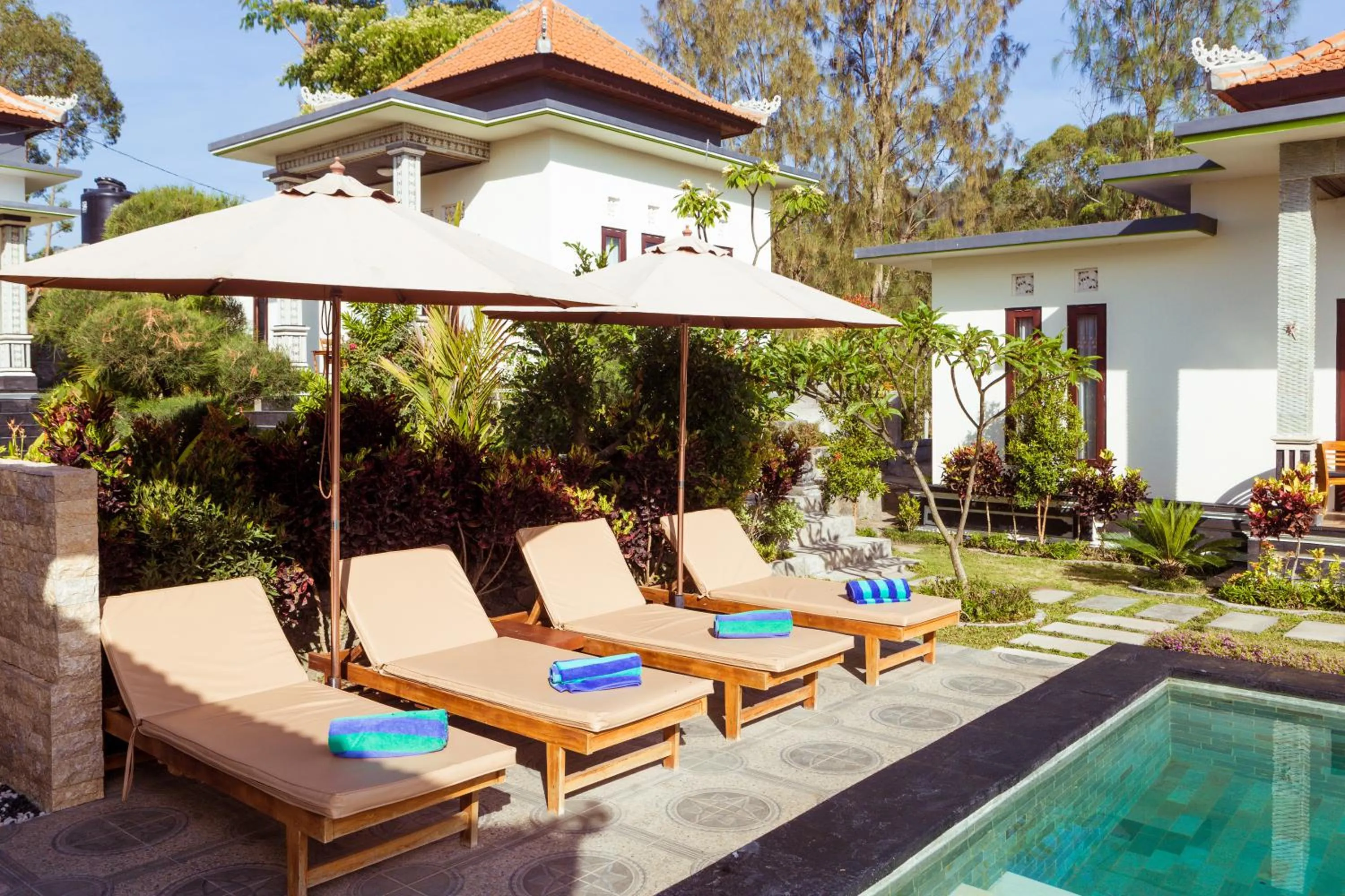 Swimming pool in Villa Jempana Kintamani
