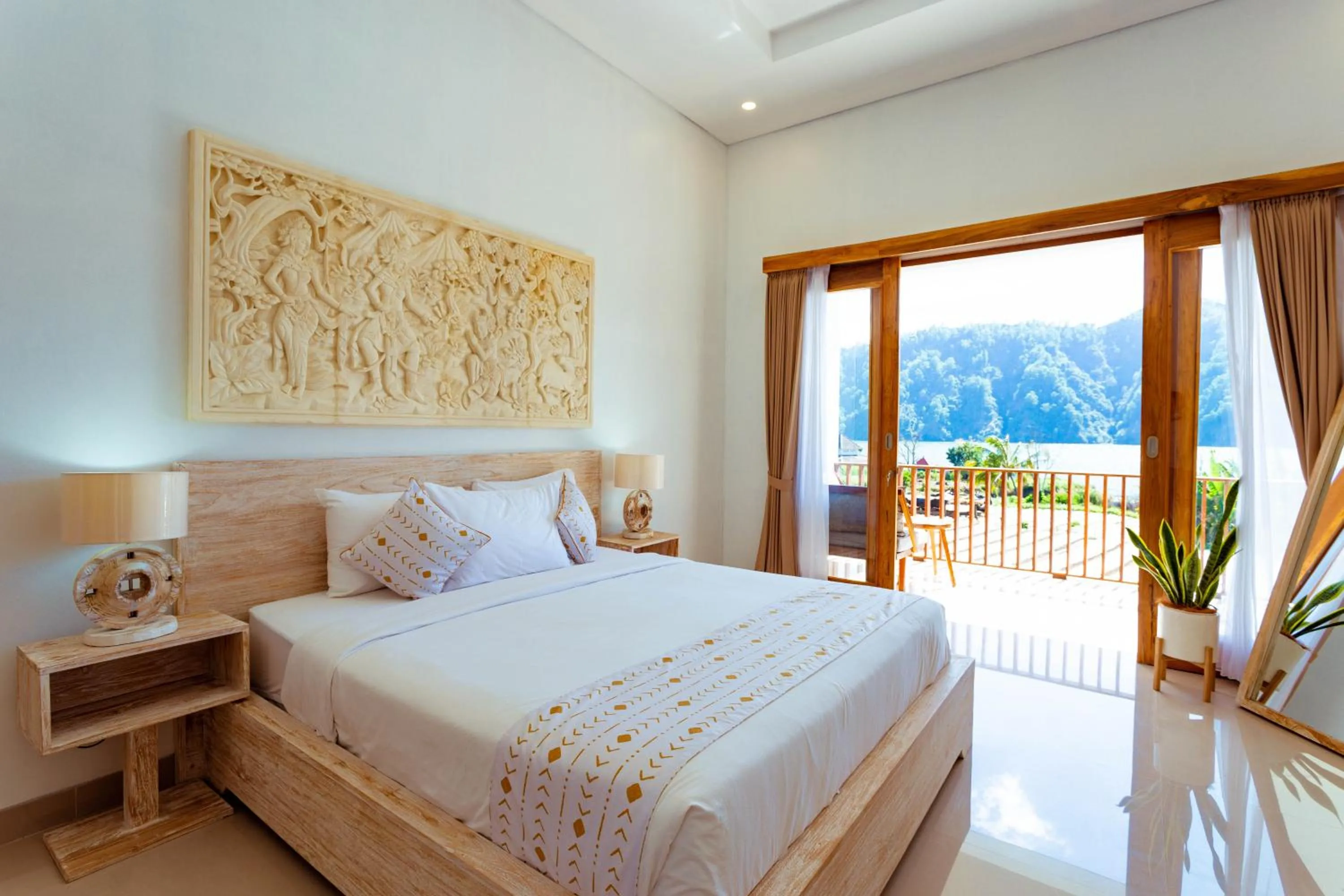 Bedroom, Bed in Villa Jempana Kintamani