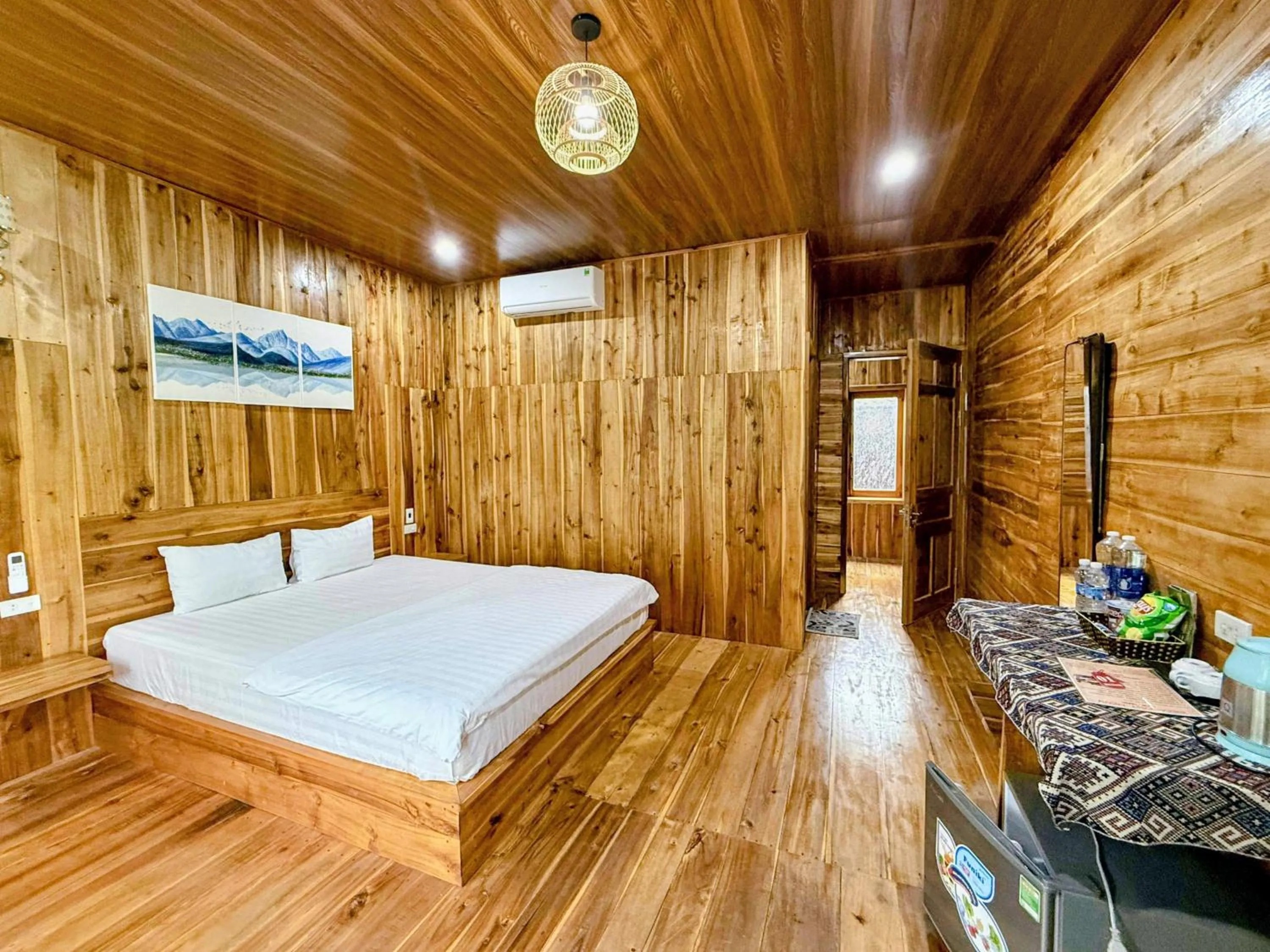 Bed in Tuyet's Homestay