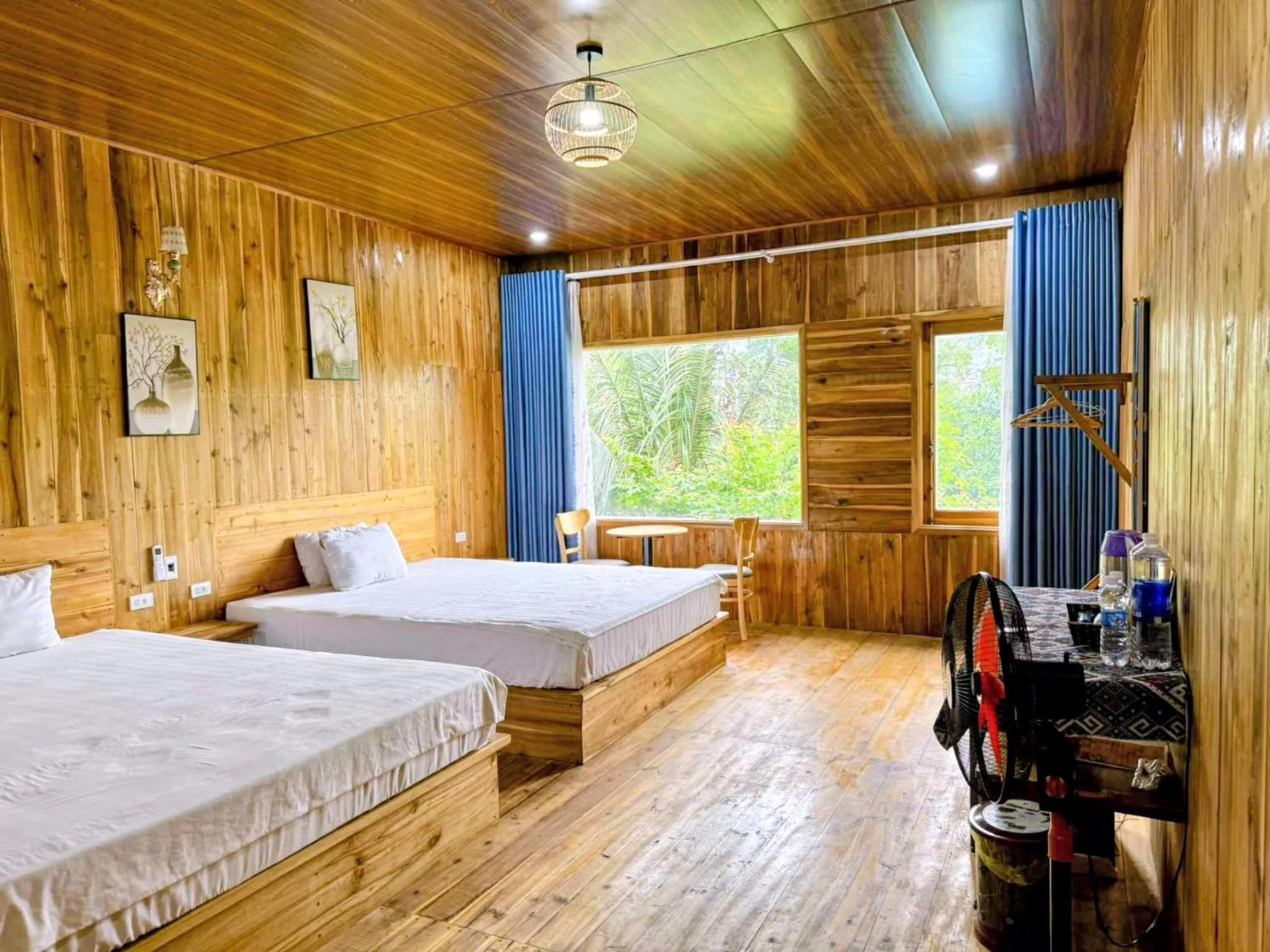 Bed in Tuyet's Homestay