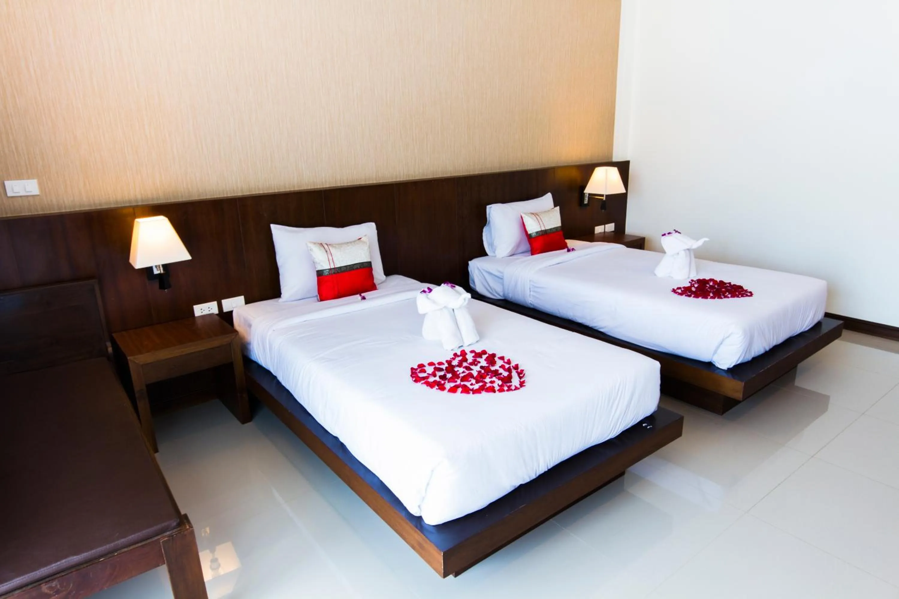 Bed in The Pano Hotel & Residence