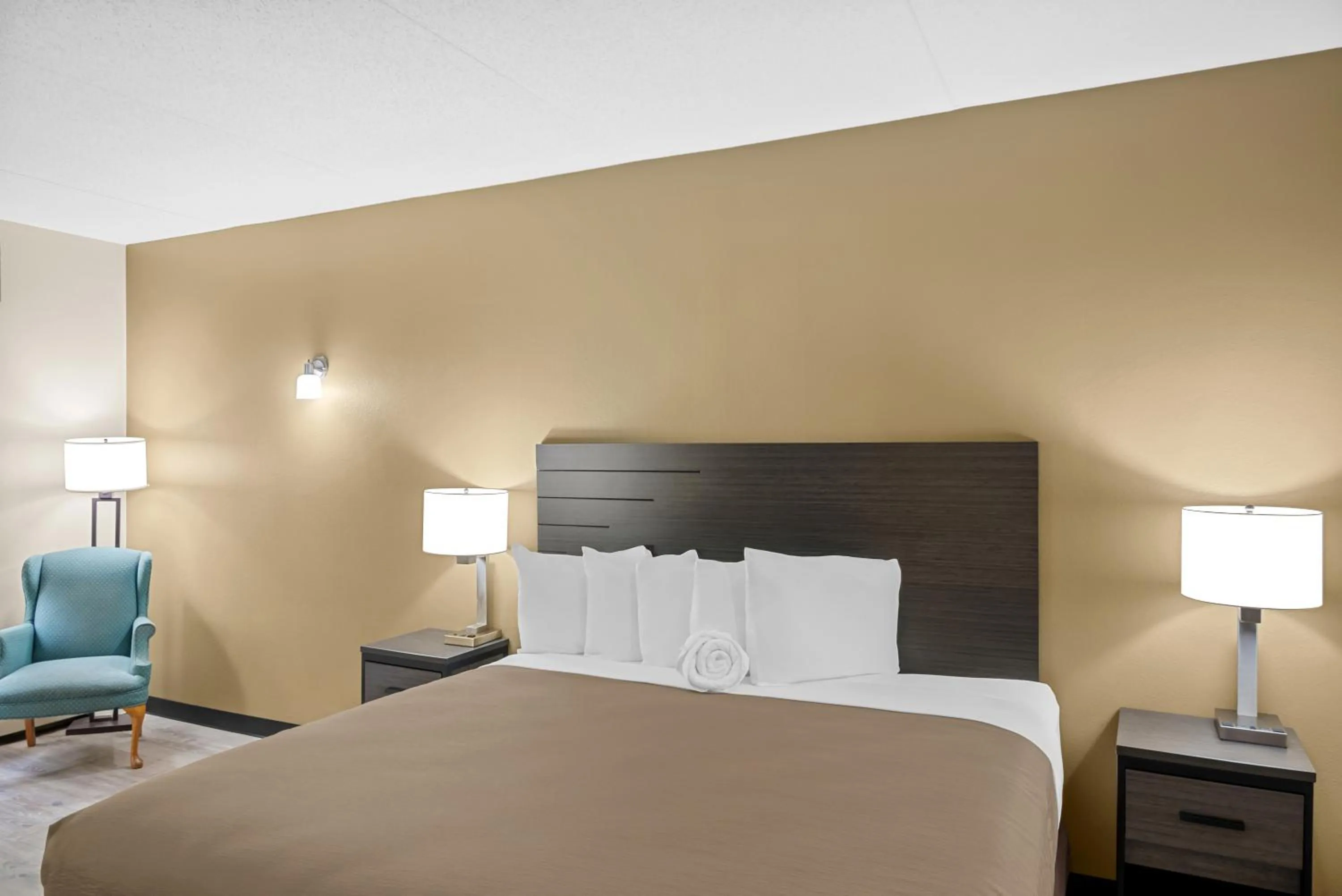 Bed in Rodeway Inn Grandville - Grand Rapids