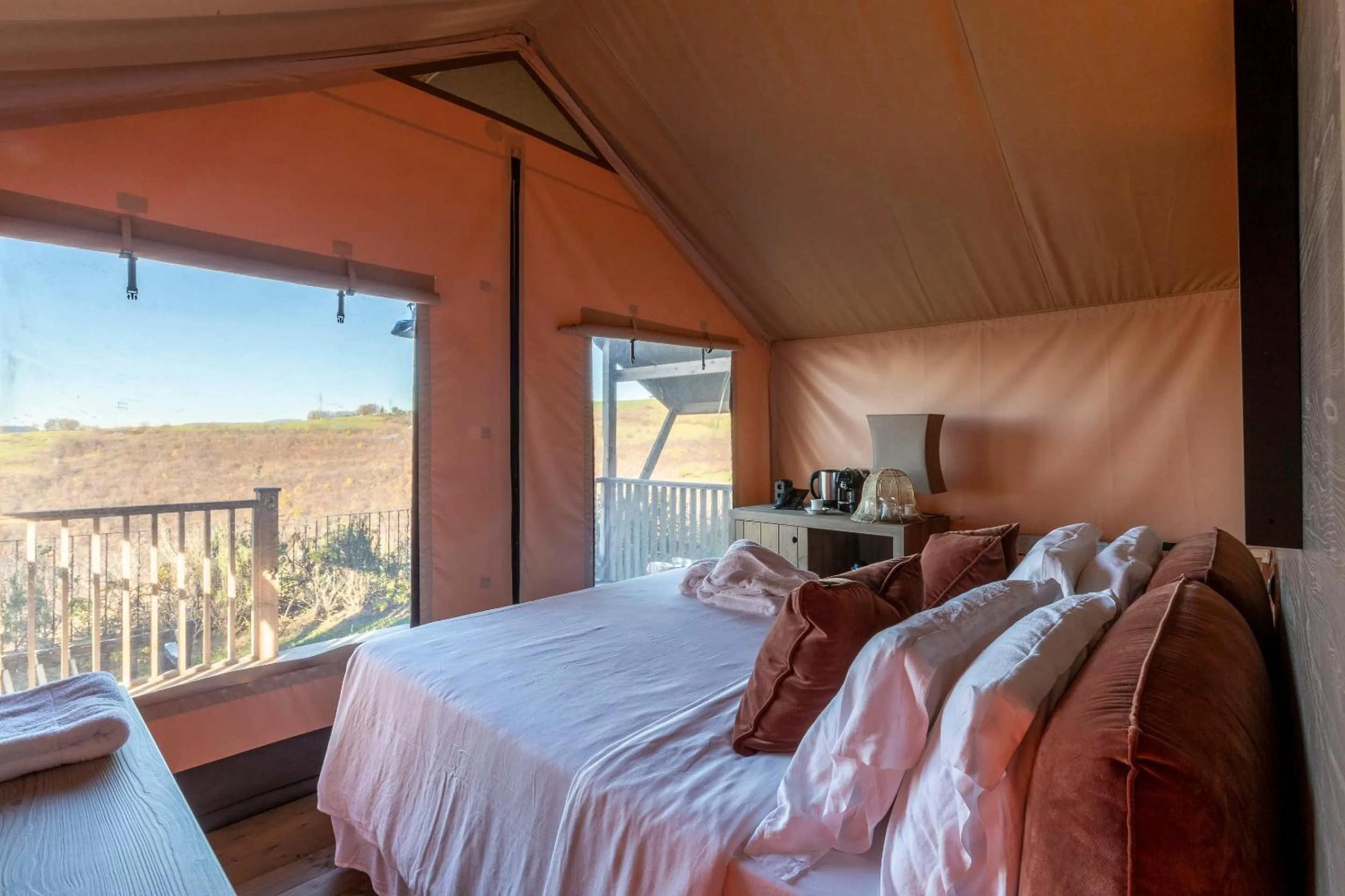 Bed in Ca' del Moro Wine Retreat