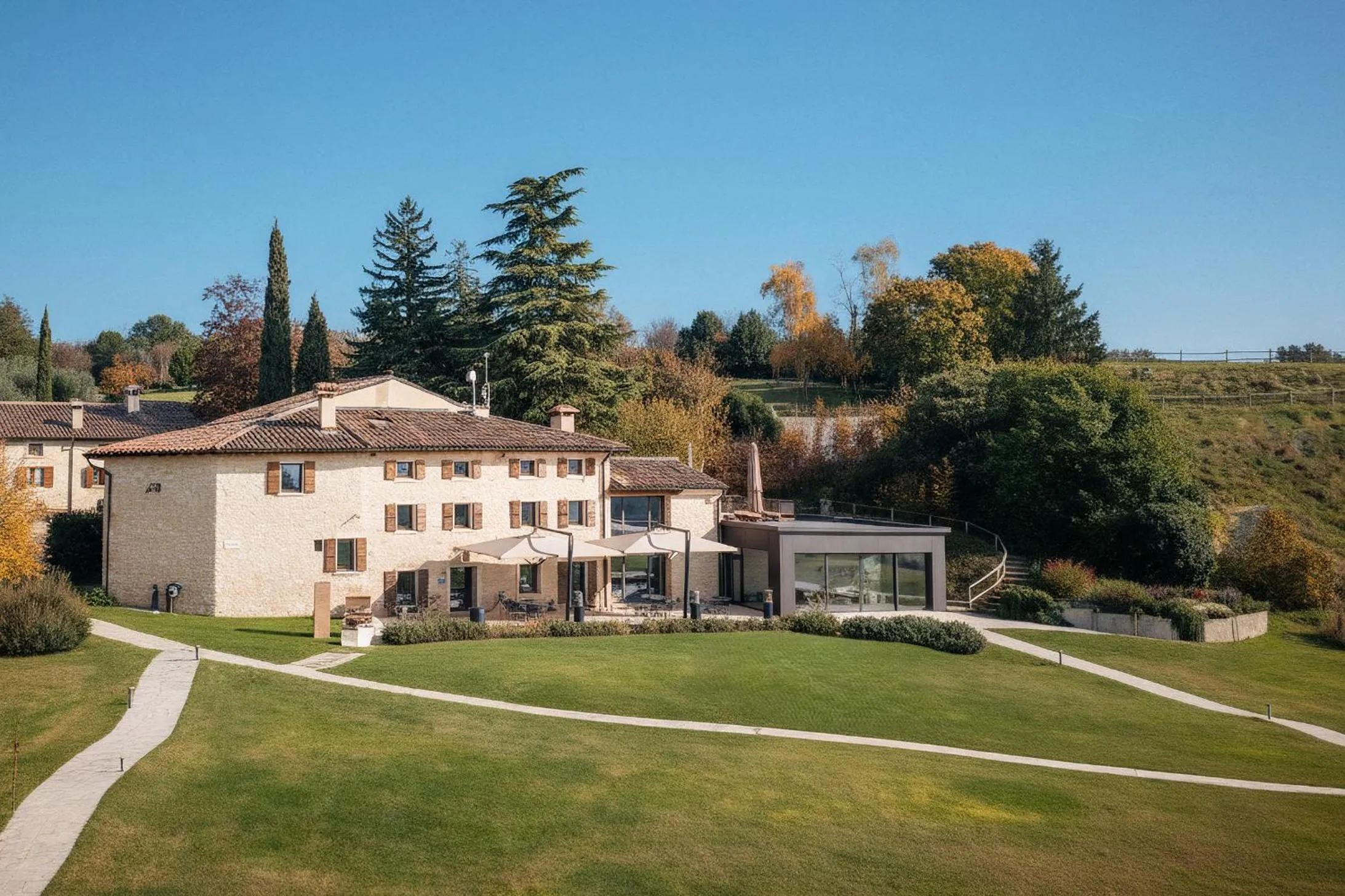 Property building in Ca' del Moro Wine Retreat