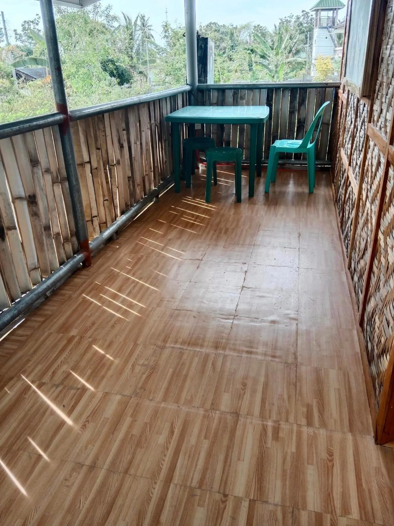 Balcony/Terrace in Titanic's Nipa Hut