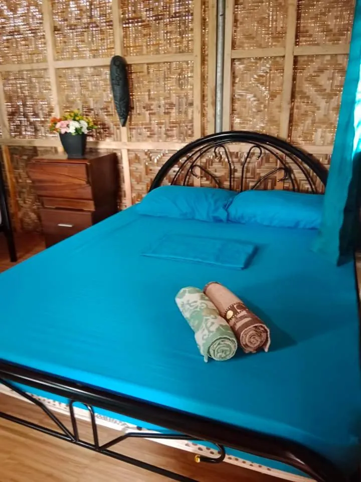 Bed in Titanic's Nipa Hut