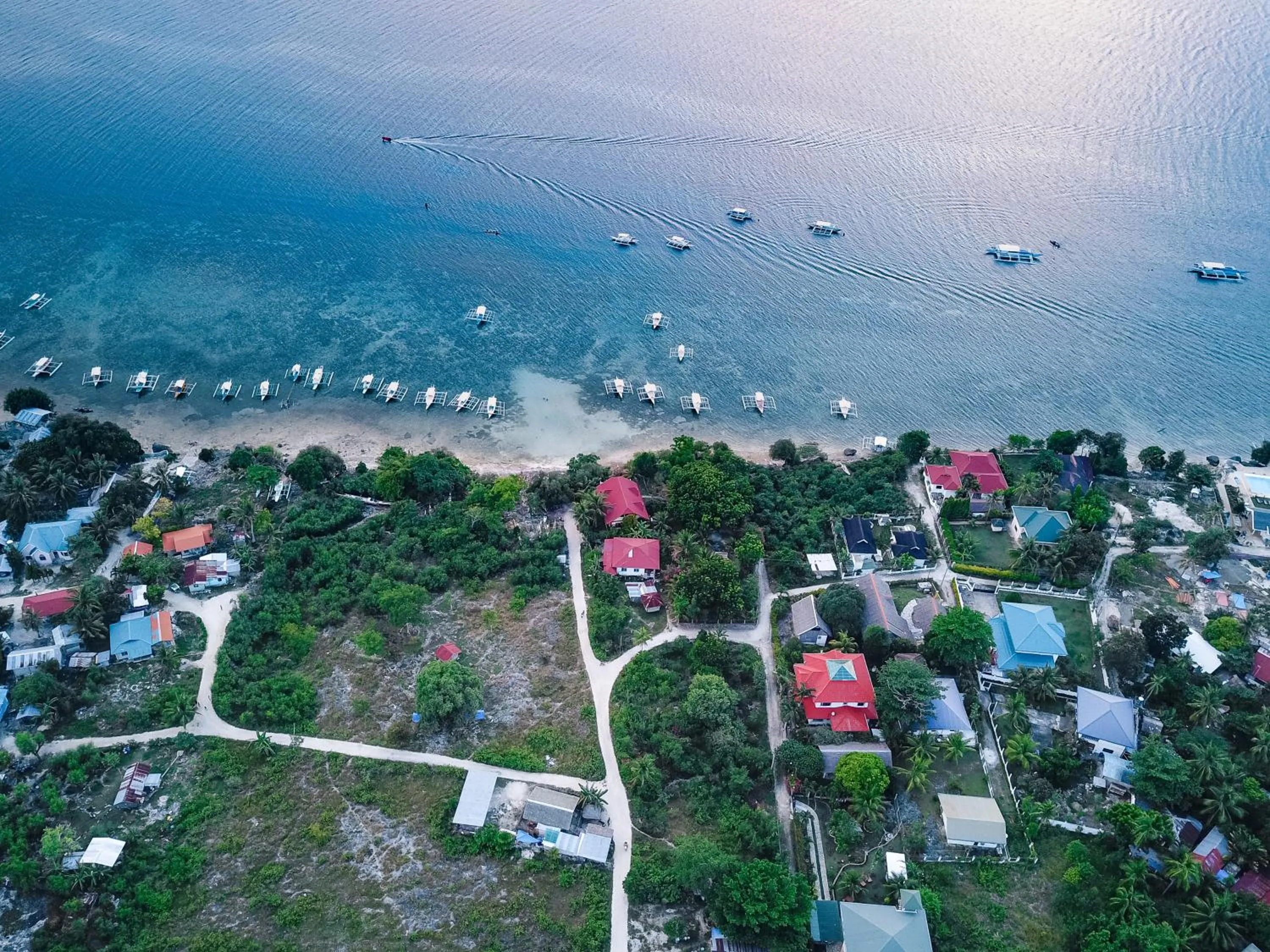 Bird's eye view in Titanic's Nipa Hut