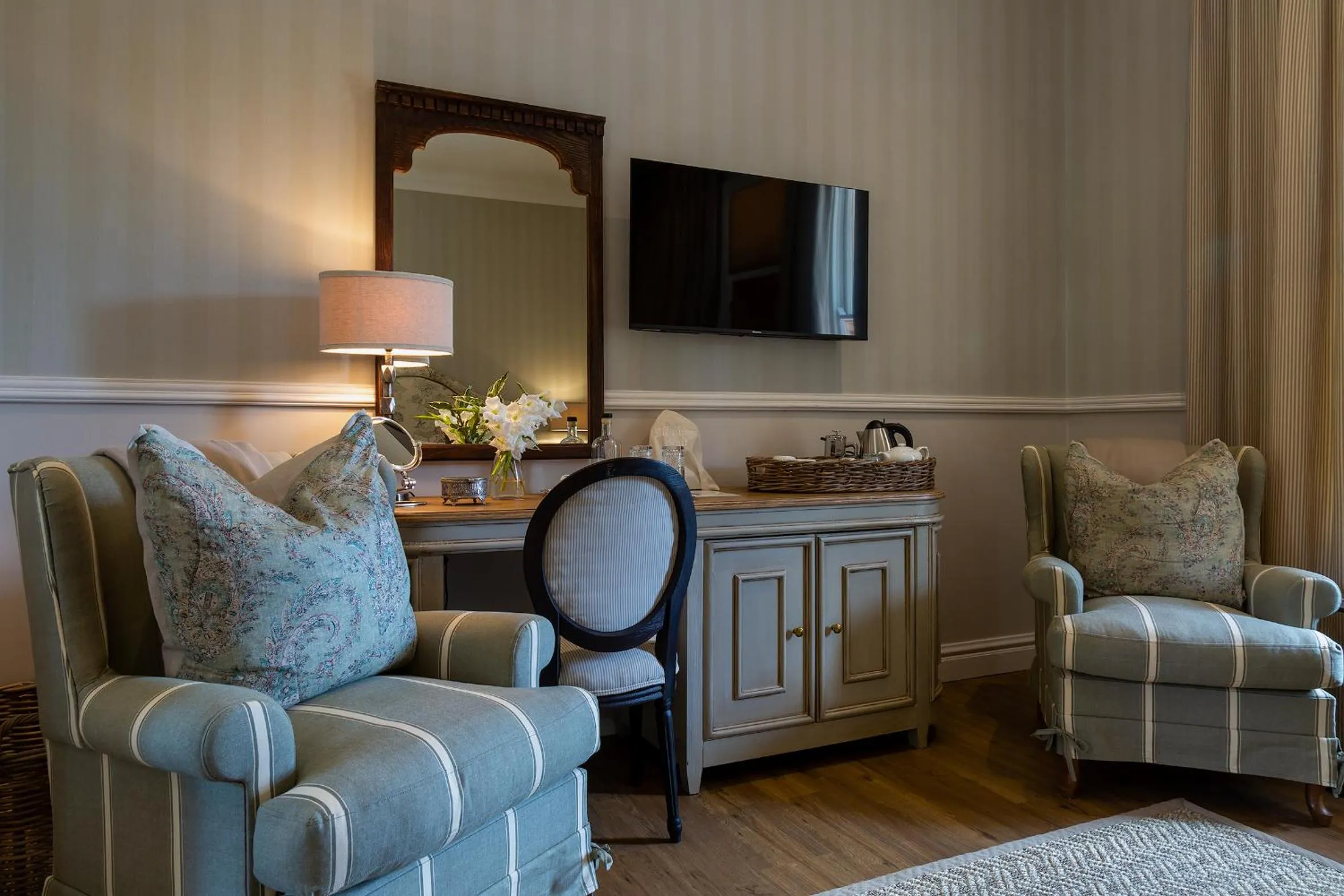 Seating area in Hartford House