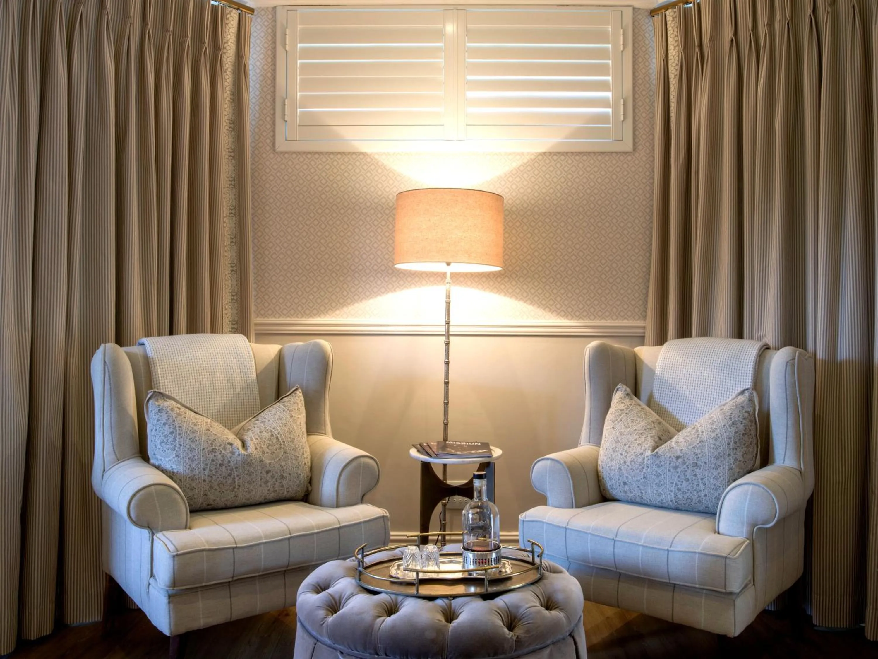 Seating area in Hartford House