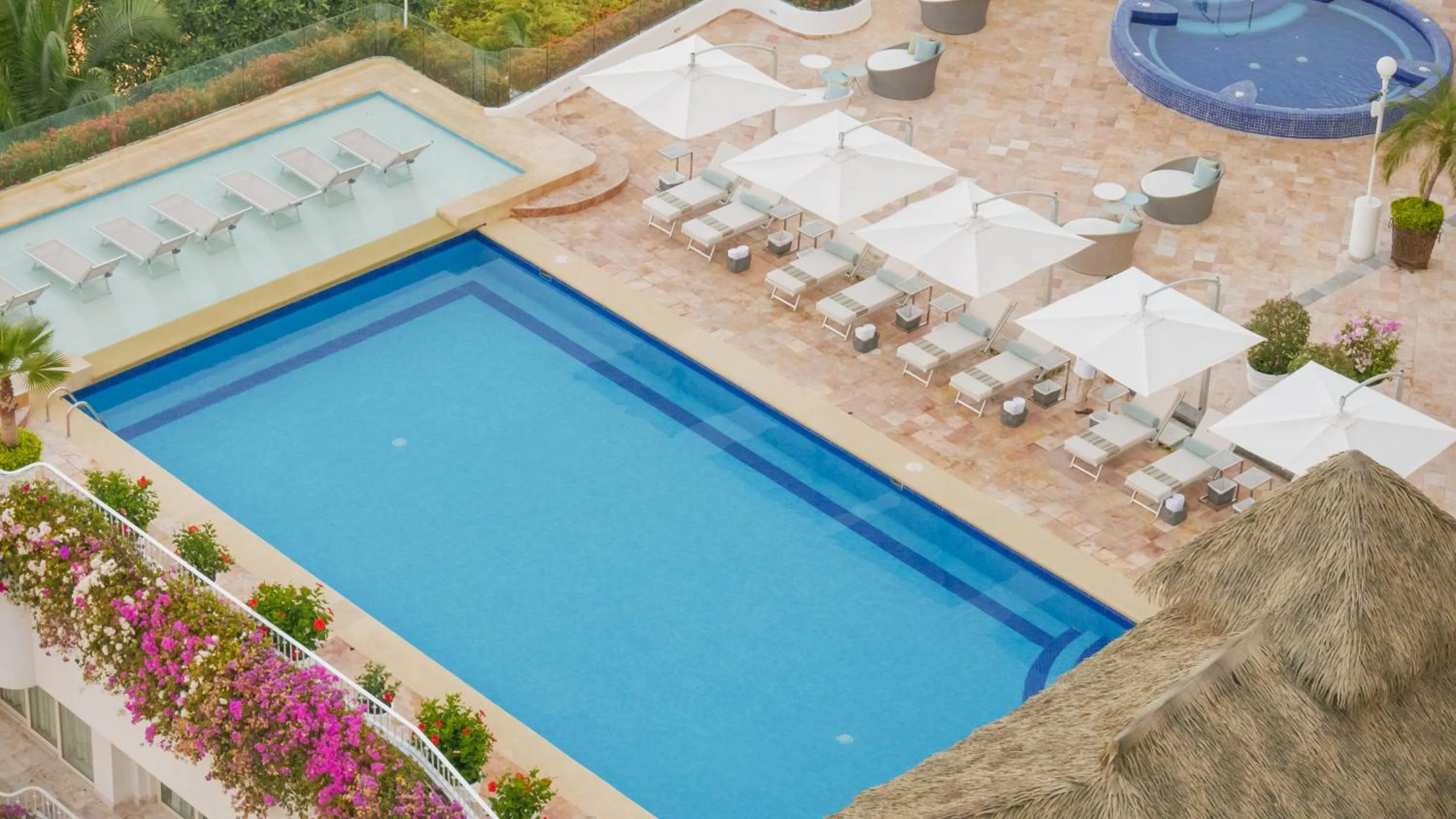 Swimming pool in Grand Miramar All Luxury Suites & Residences