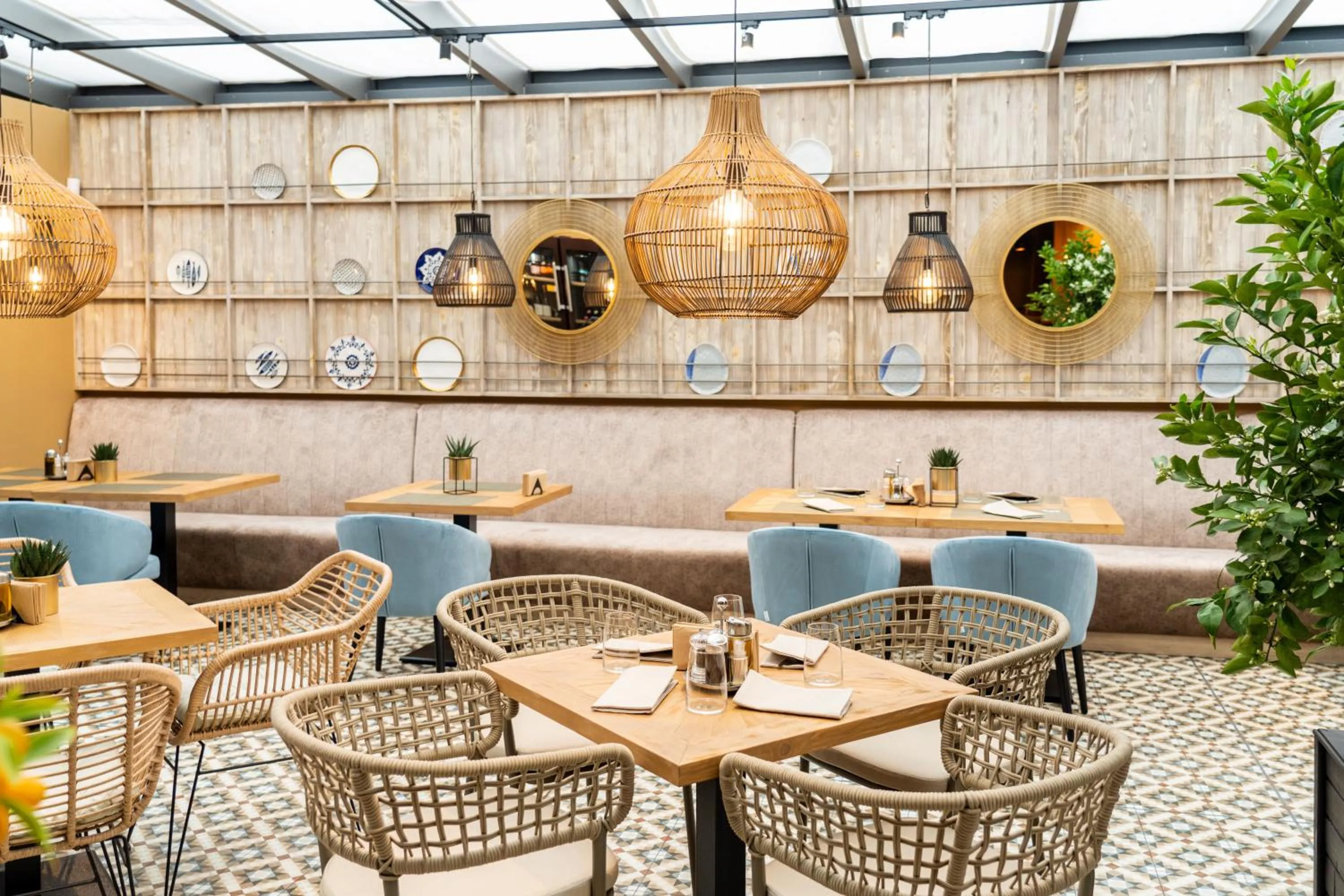 Restaurant/places to eat in Hotel Residence Promenade