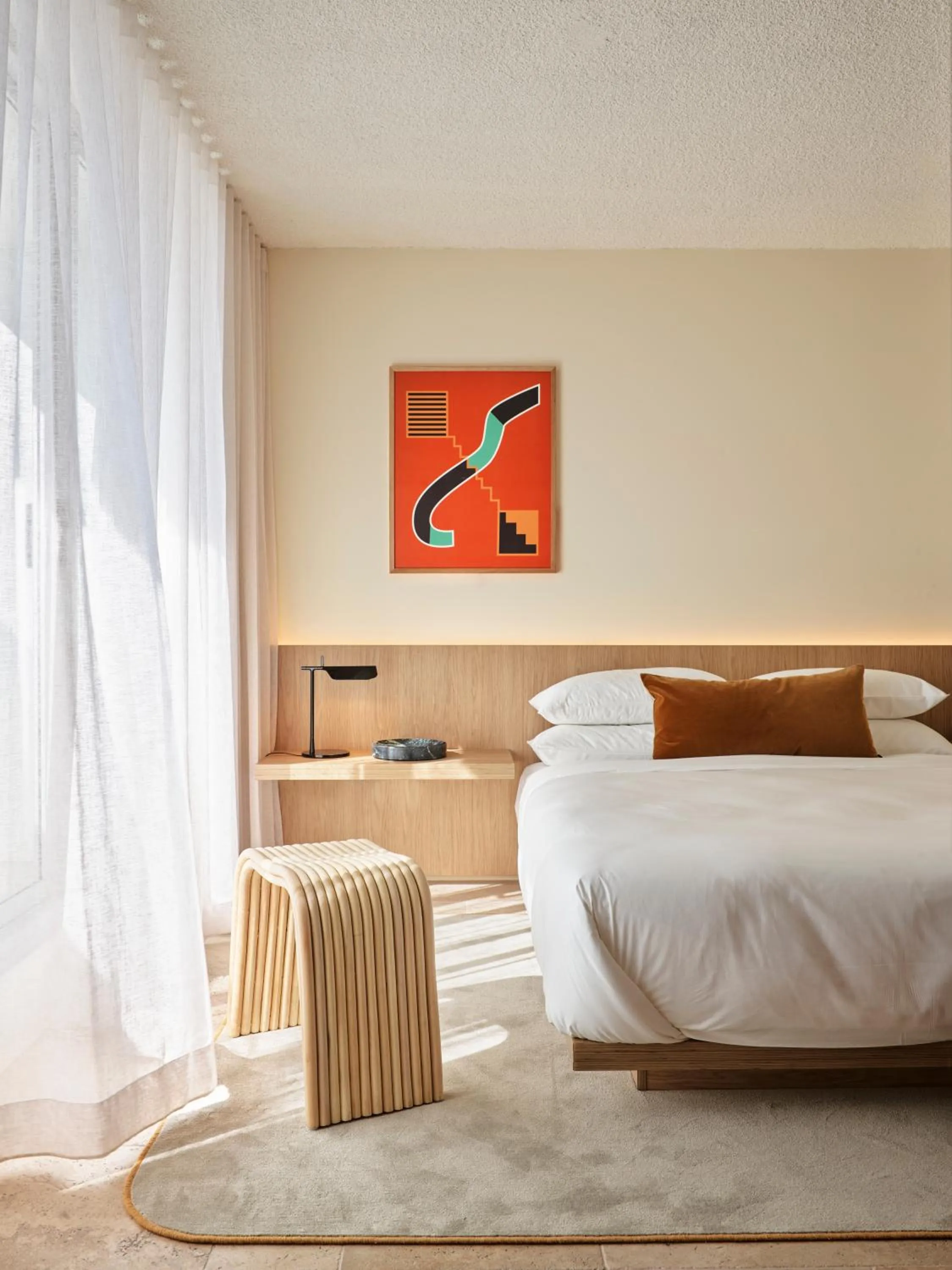 Bedroom, Bed in Oxford House