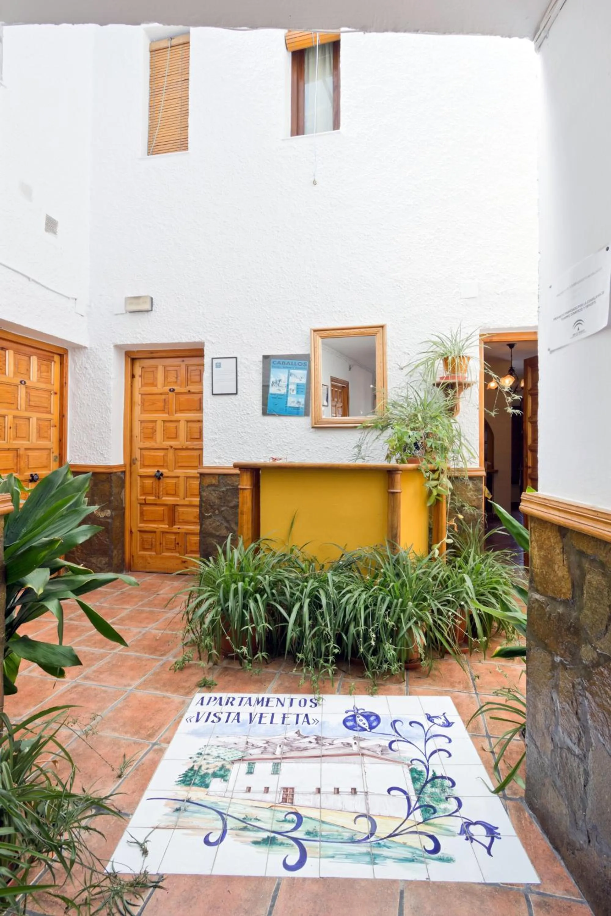 Lobby or reception in Apartamentos Vista Veleta