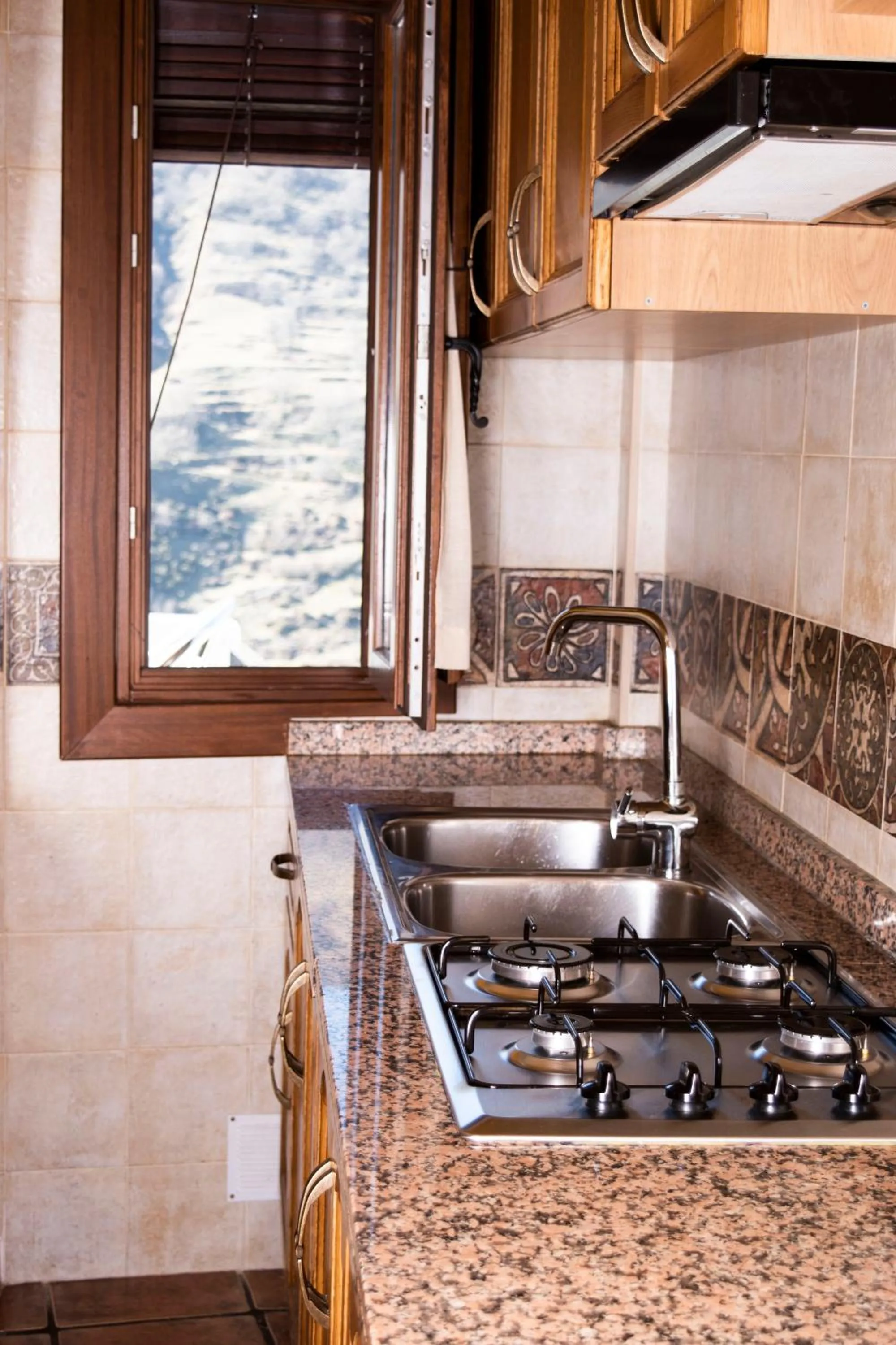 Kitchen or kitchenette in Apartamentos Vista Veleta