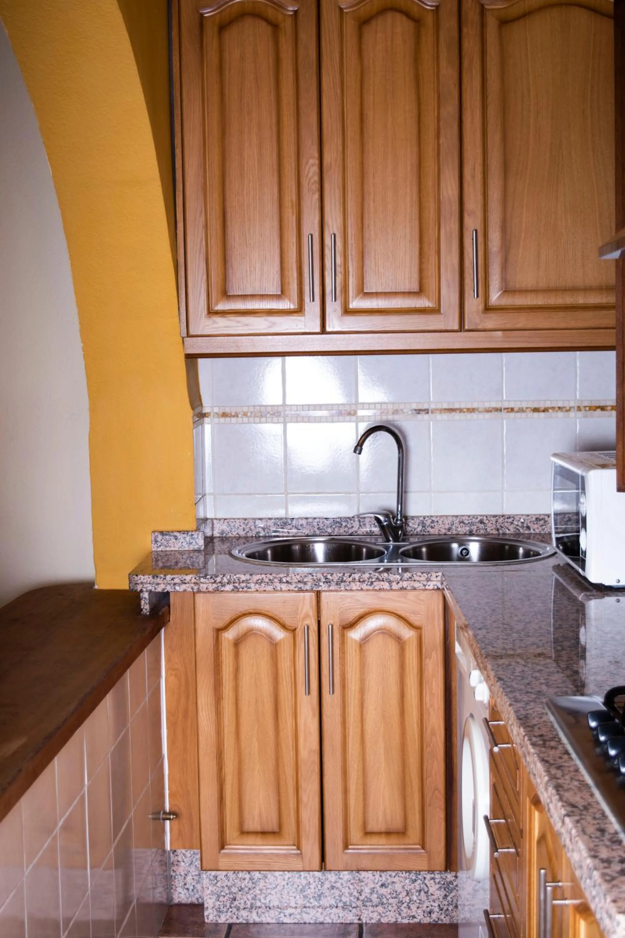 Kitchen or kitchenette in Apartamentos Vista Veleta