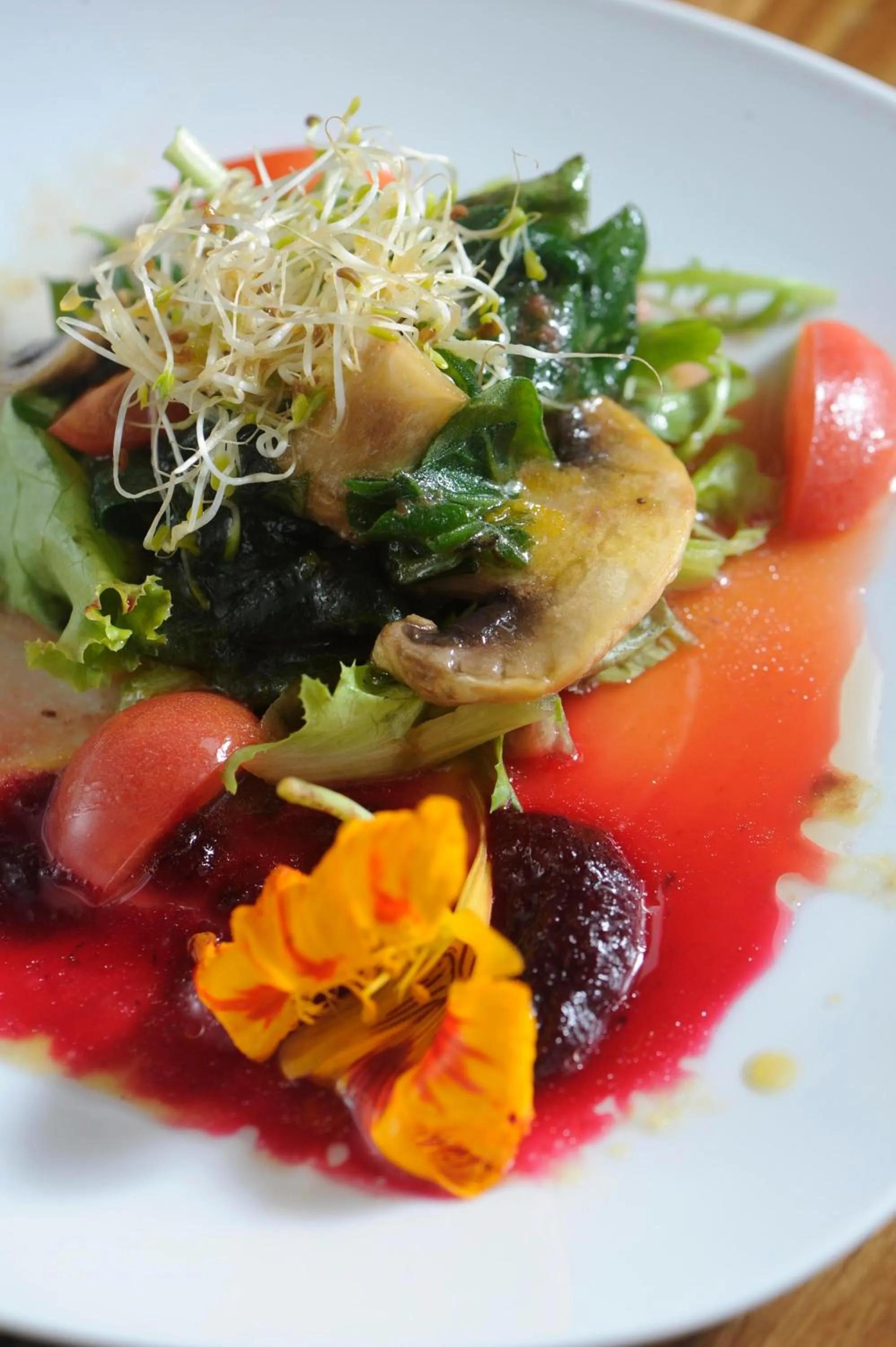 Food close-up in Fleur de Lys