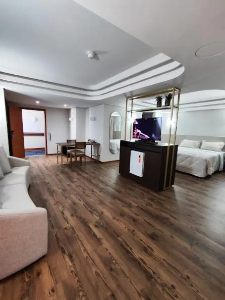 Bed in Alven Hotel by Slaviero Hotéis