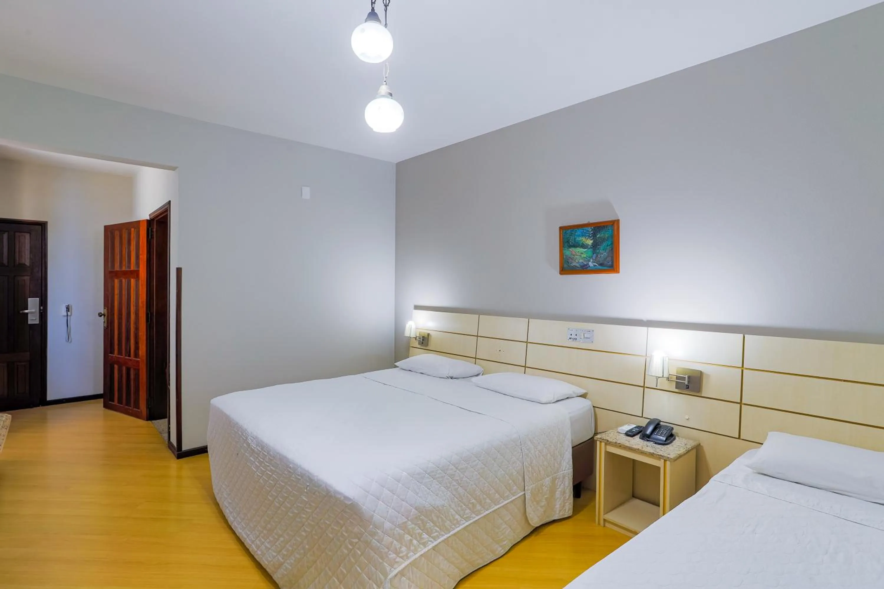 Bed in Alven Hotel by Slaviero Hotéis