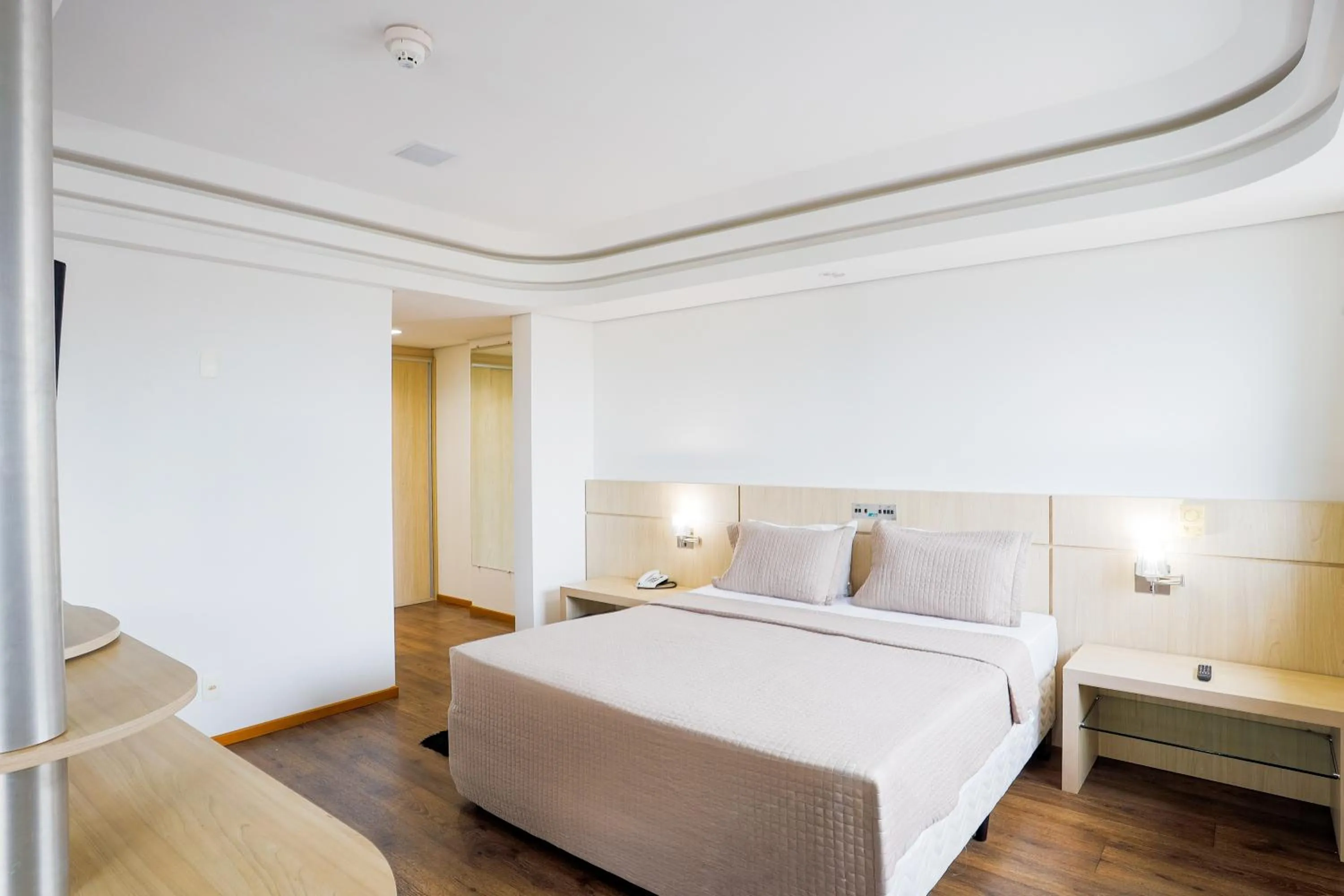 Bed in Alven Hotel by Slaviero Hotéis