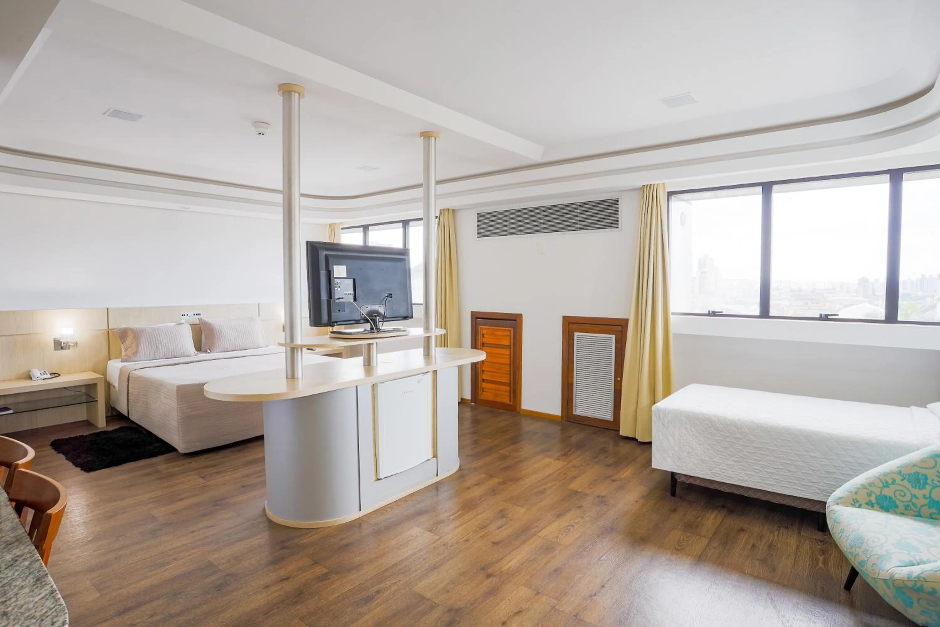 Bed in Alven Hotel by Slaviero Hotéis