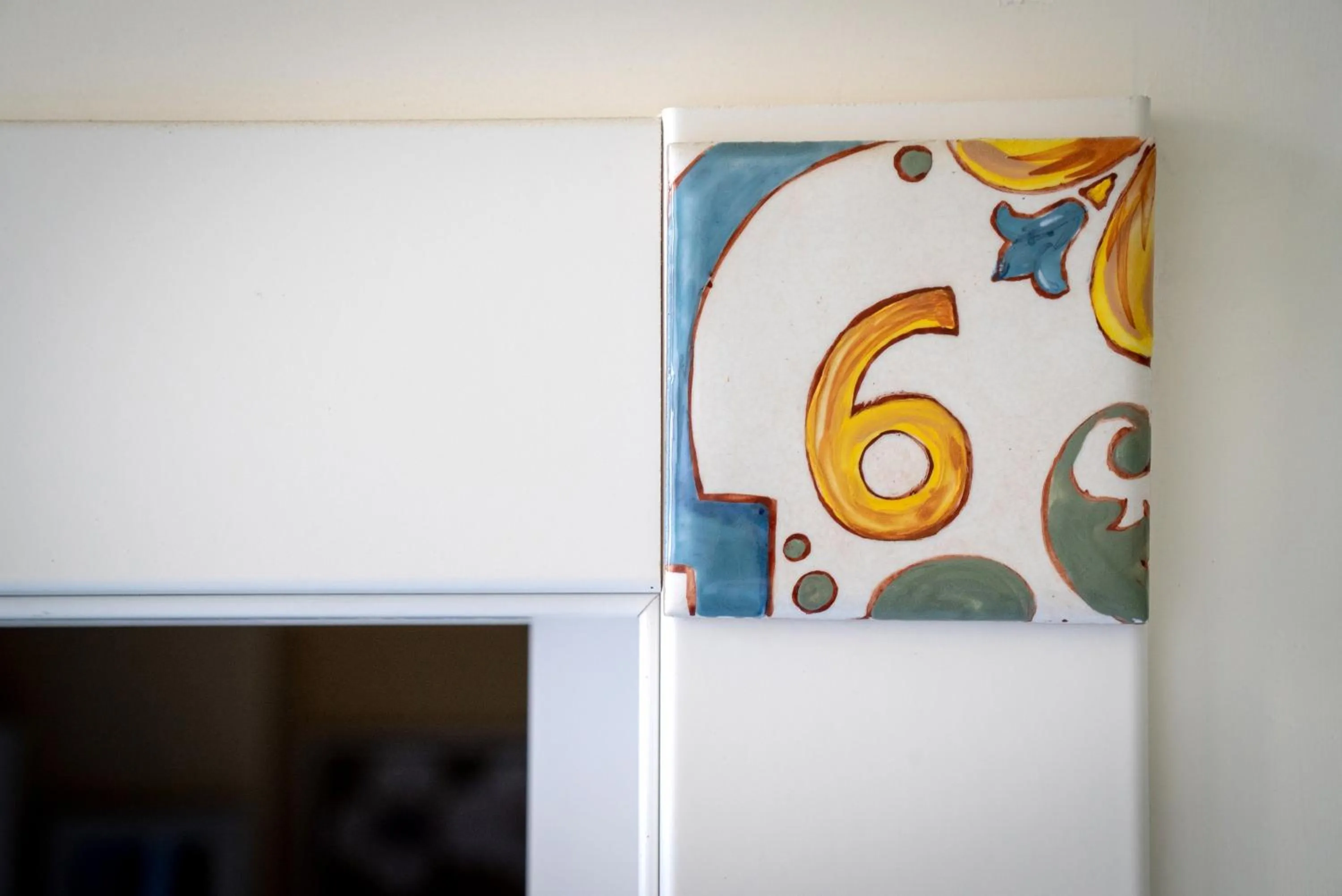 Decorative detail in Regina Elena