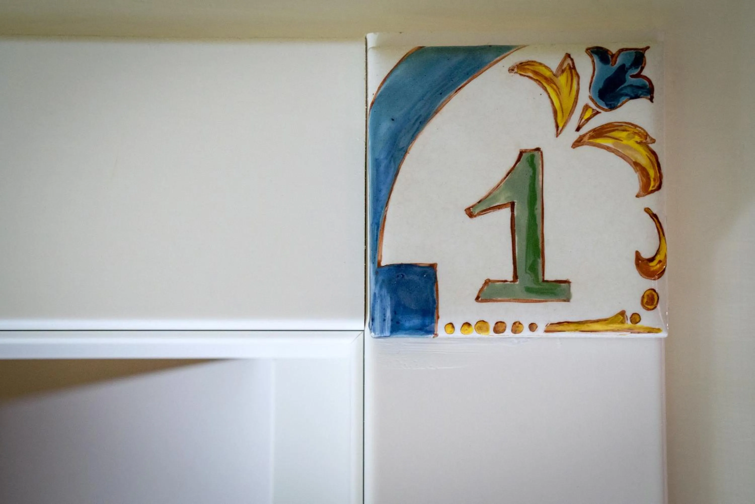 Decorative detail in Regina Elena