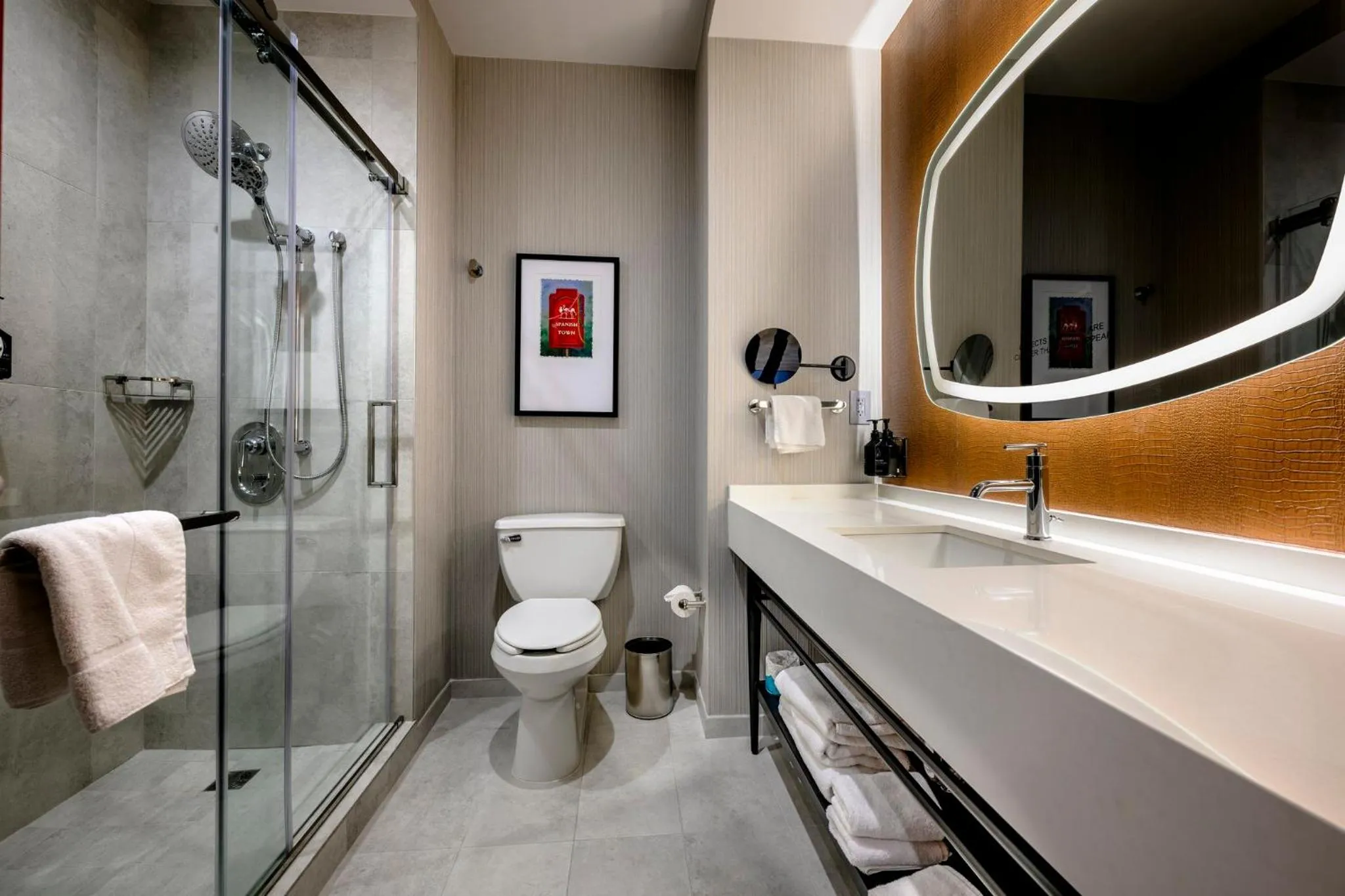 Bathroom in Hotel Indigo Baton Rouge Downtown by IHG