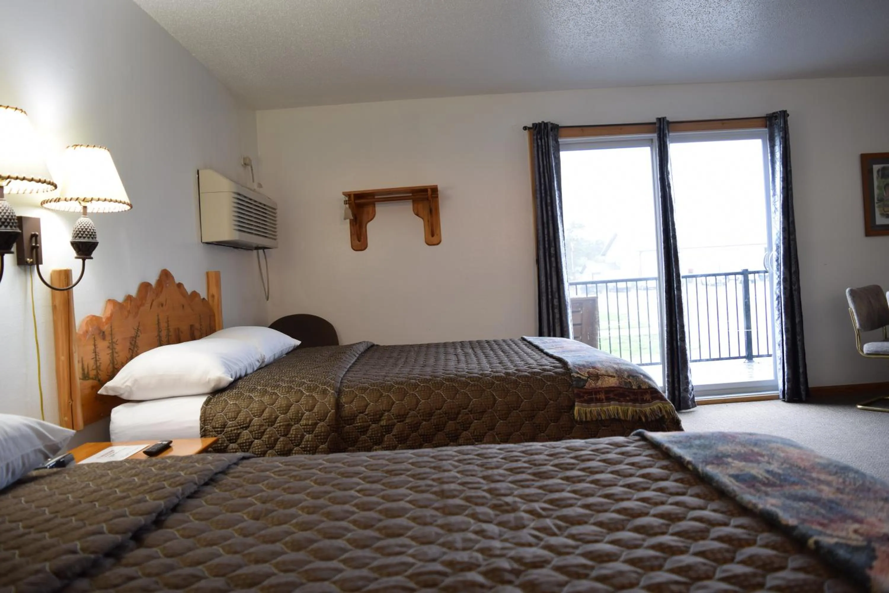 Bed in The Otter Lodge